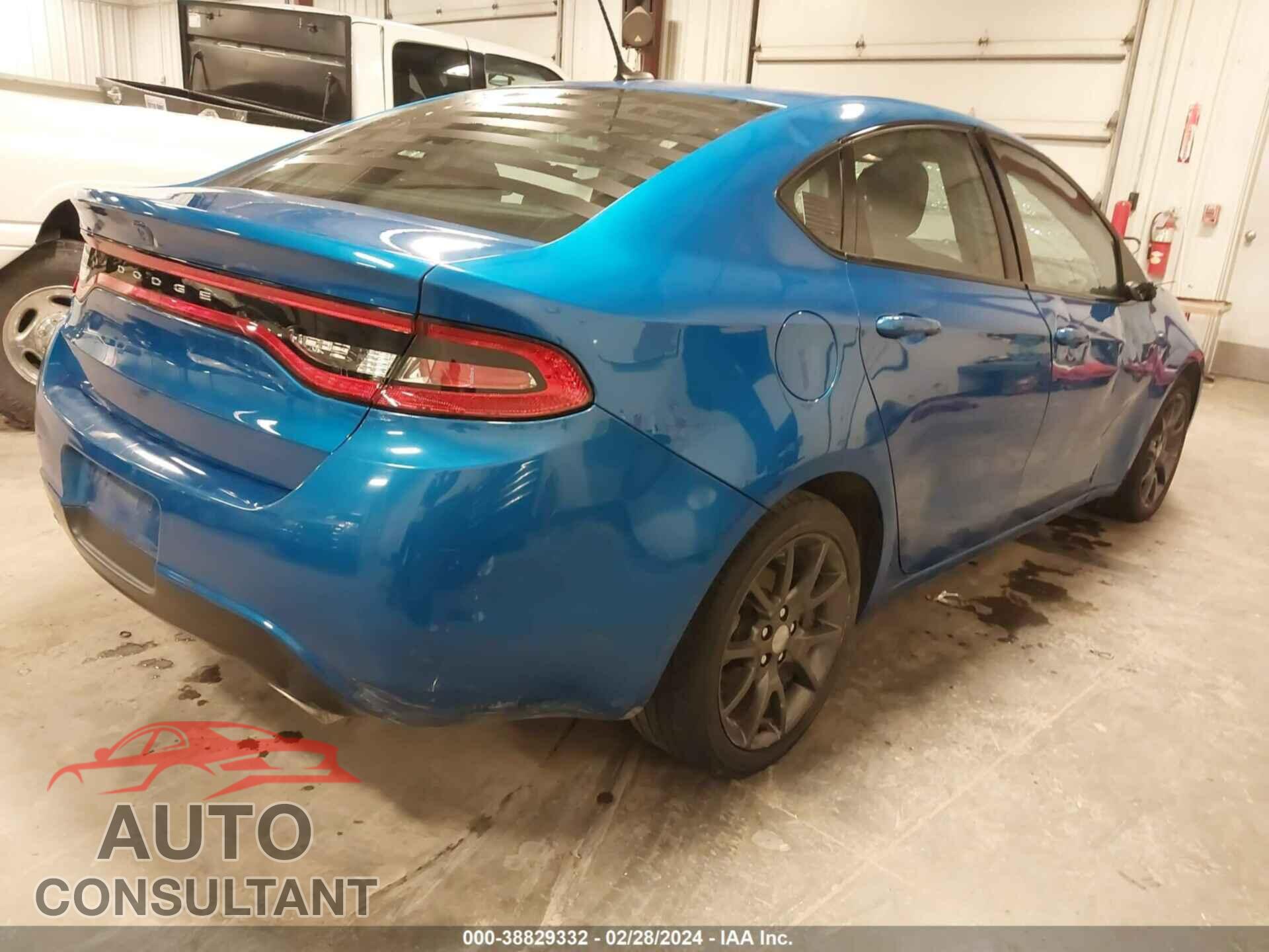 DODGE DART 2016 - 1C3CDFBB0GD625461