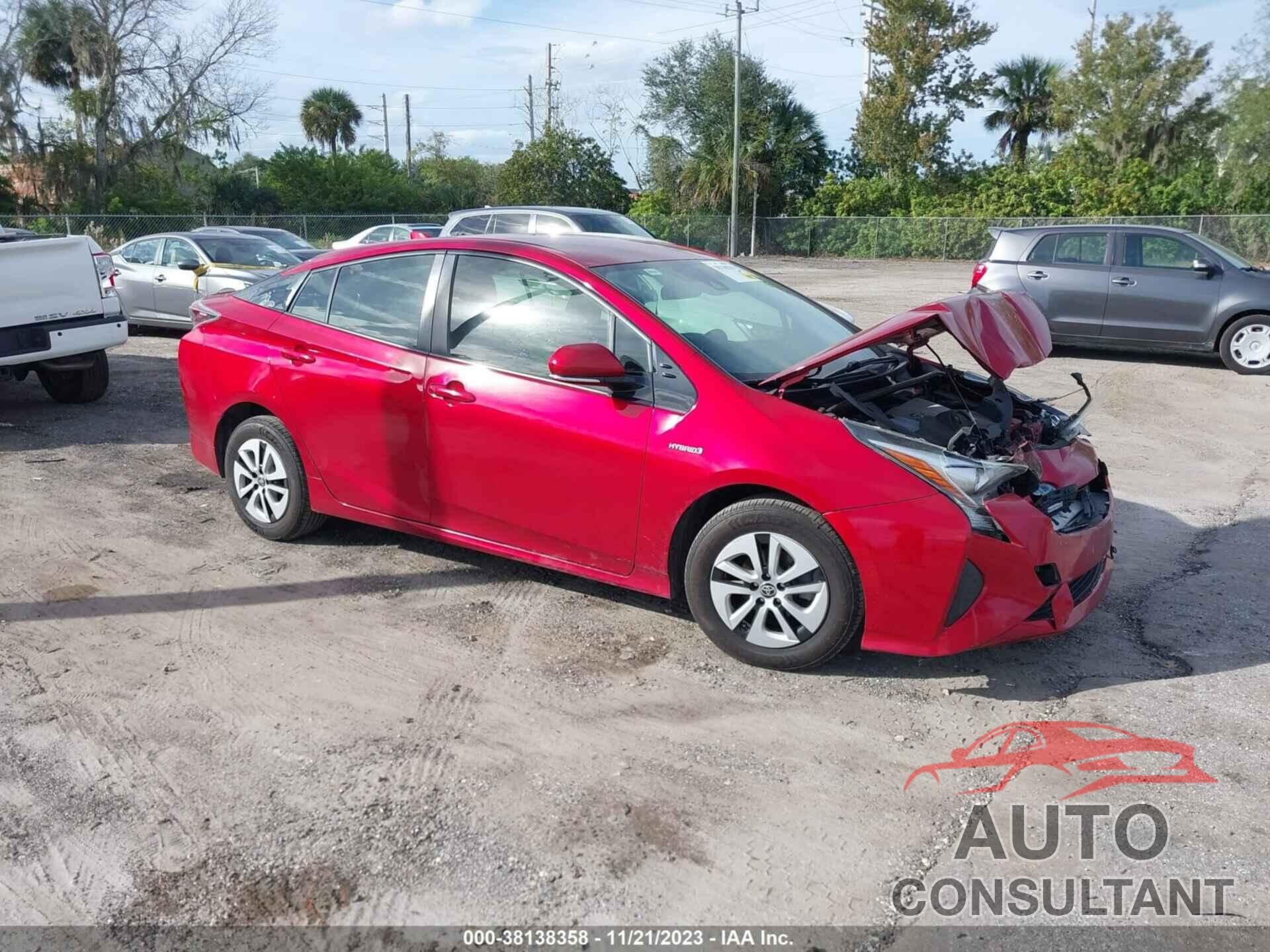 TOYOTA PRIUS 2017 - JTDKARFU5H3528468