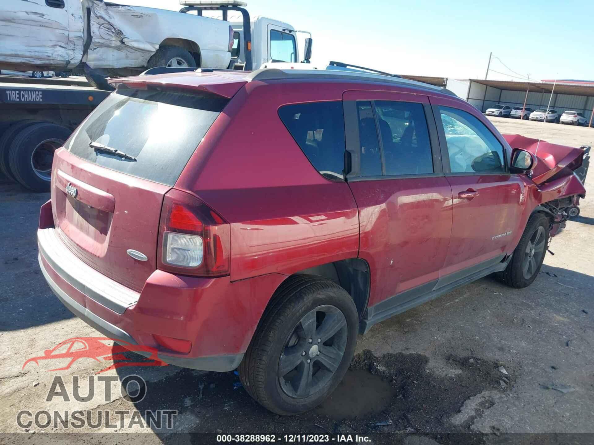 JEEP COMPASS 2016 - 1C4NJCEA9GD628342
