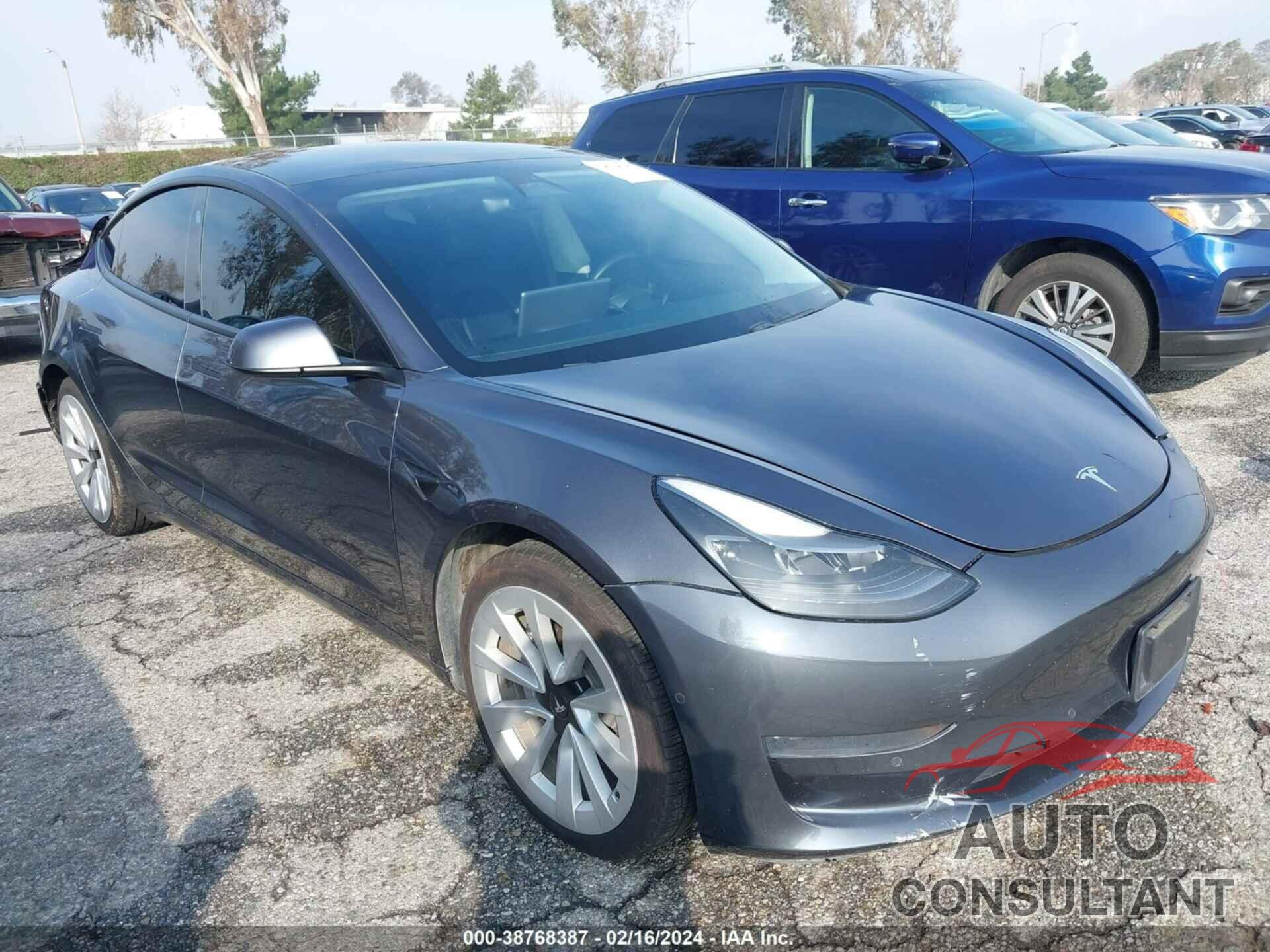 TESLA MODEL 3 2021 - 5YJ3E1EA1MF876654