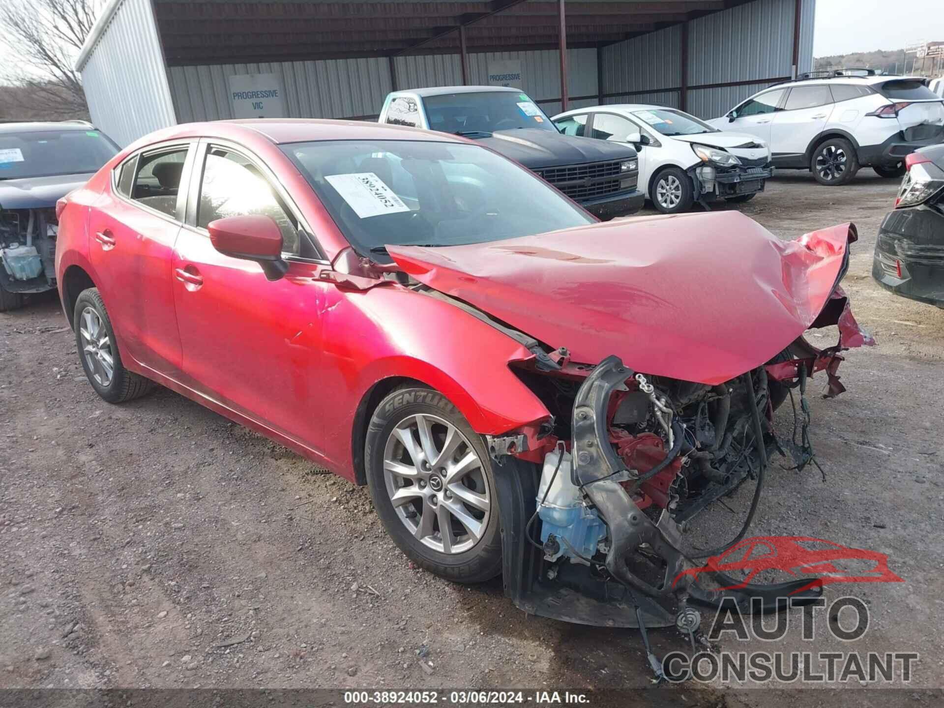 MAZDA MAZDA3 2016 - JM1BM1U72G1293494