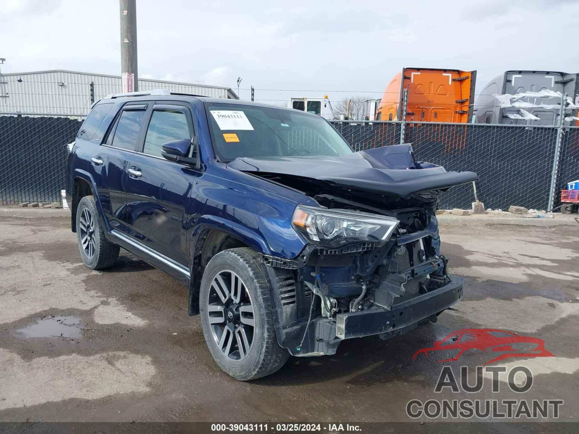 TOYOTA 4RUNNER 2016 - JTEBU5JR5G5338249