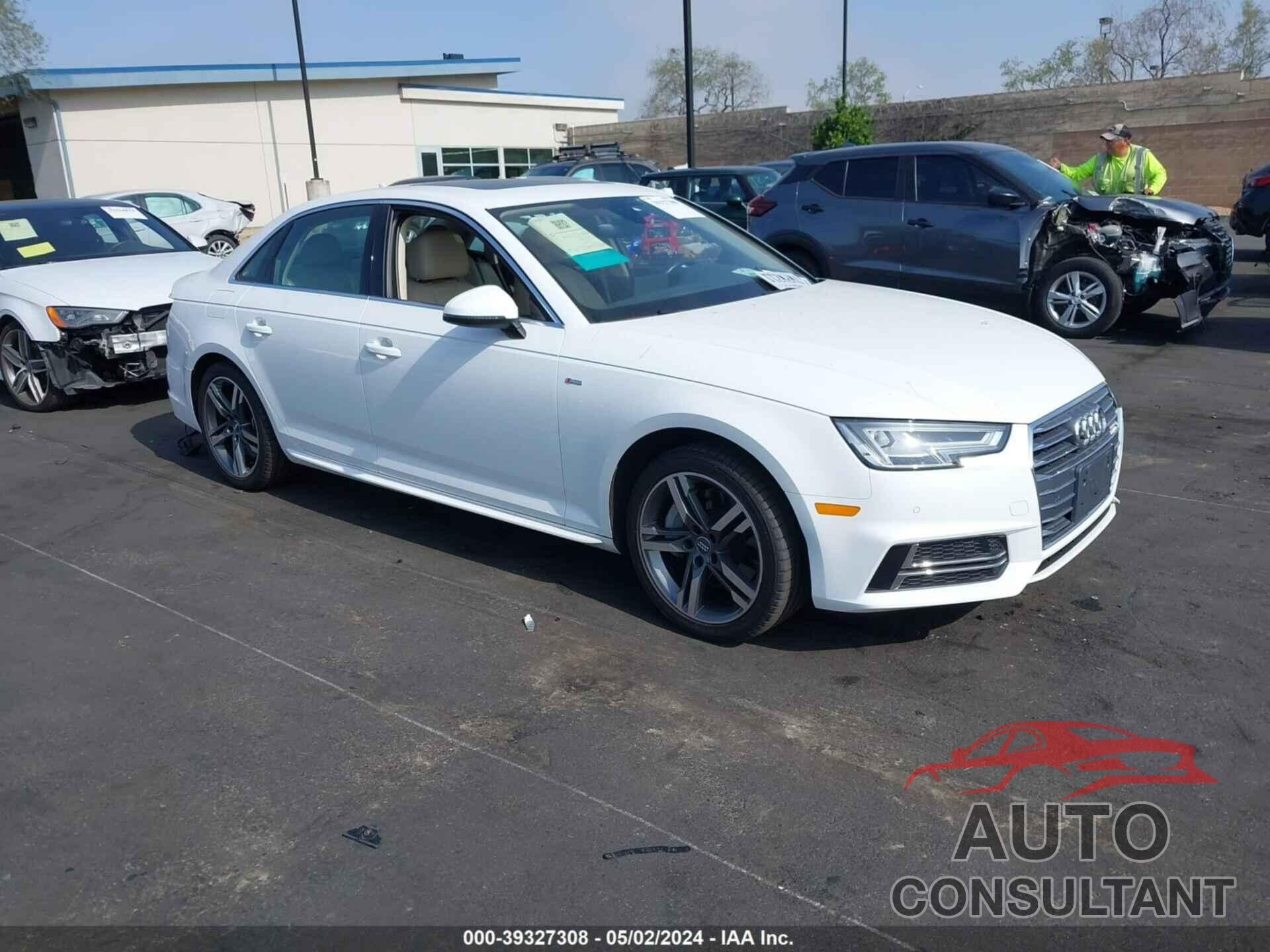 AUDI A4 2017 - WAULNAF47HN043549