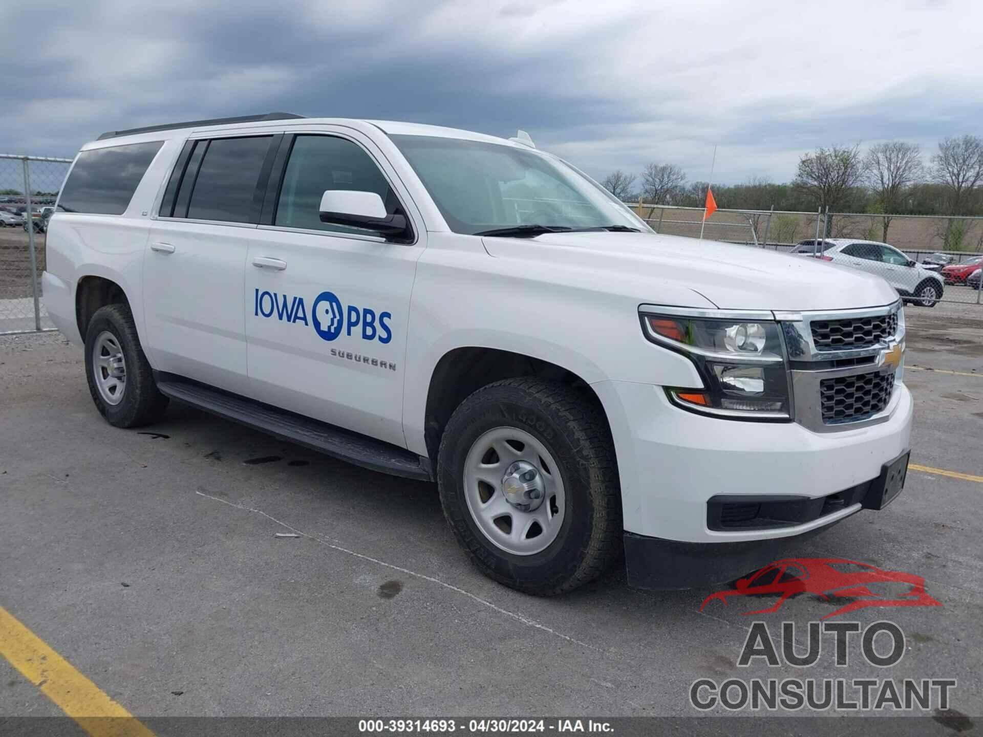 CHEVROLET SUBURBAN 2016 - 1GNSKKEC1GR262155