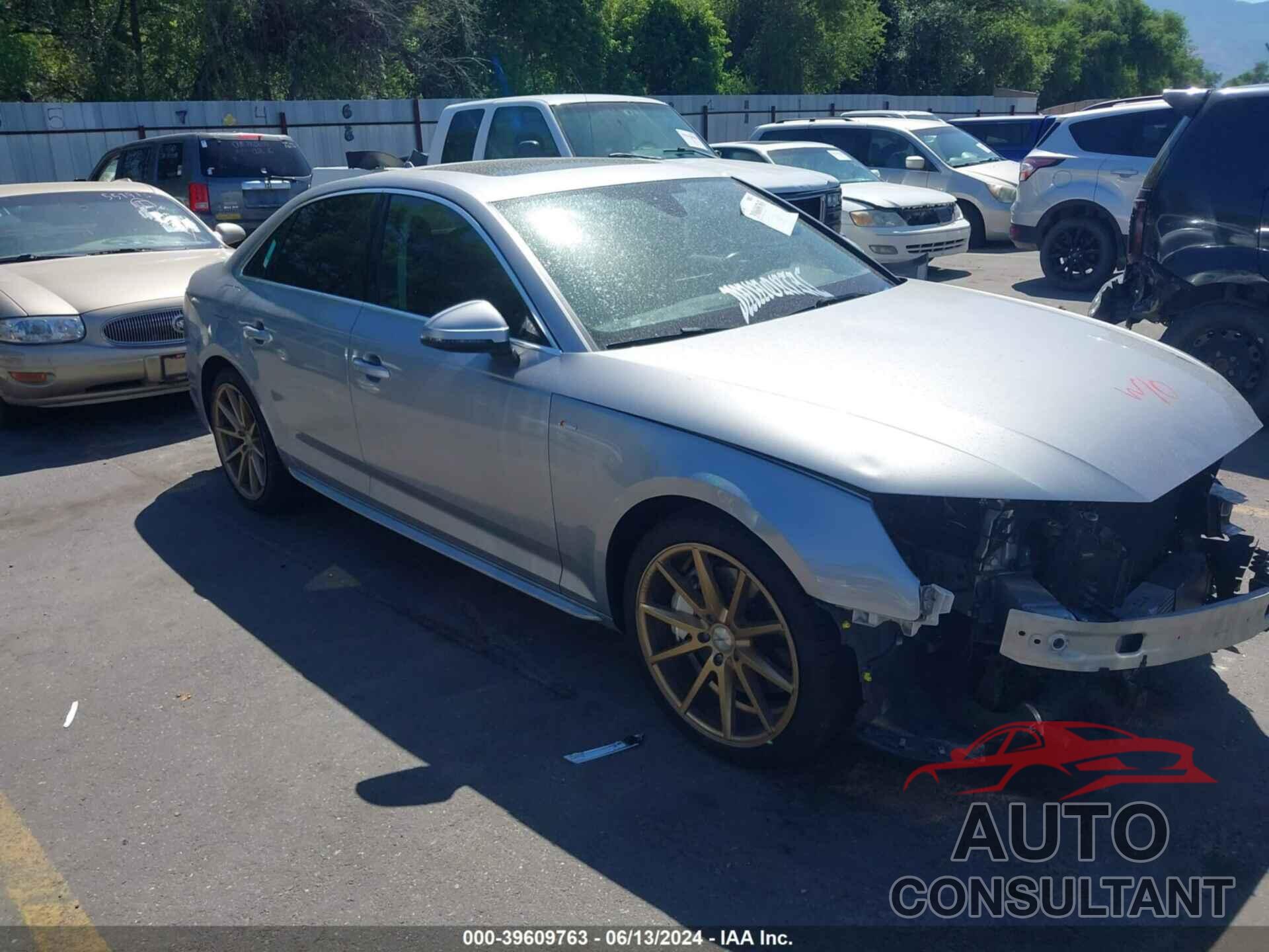 AUDI A4 2018 - WAUENAF45JA033849