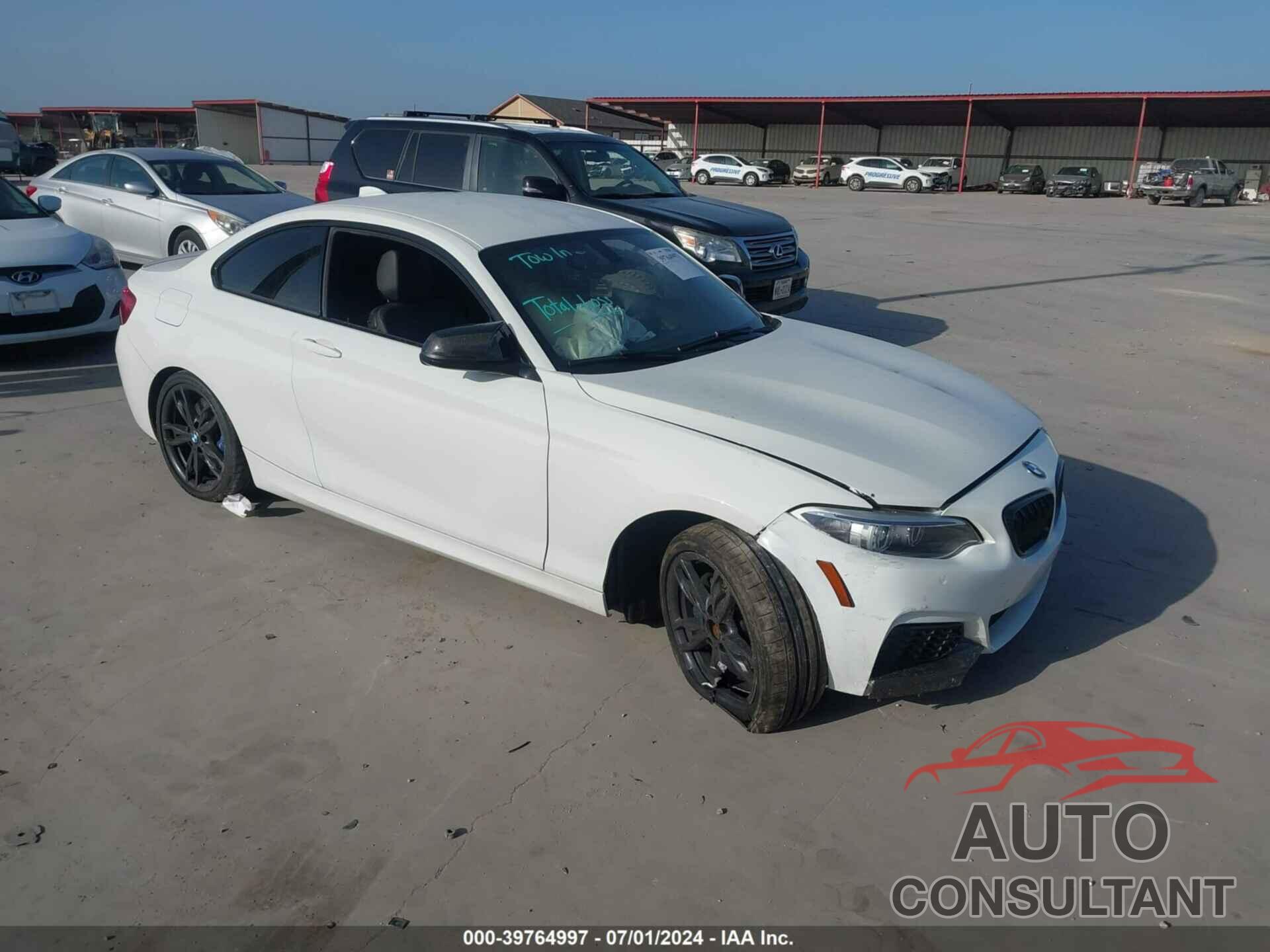 BMW M240I 2017 - WBA2G1C3XHV639403