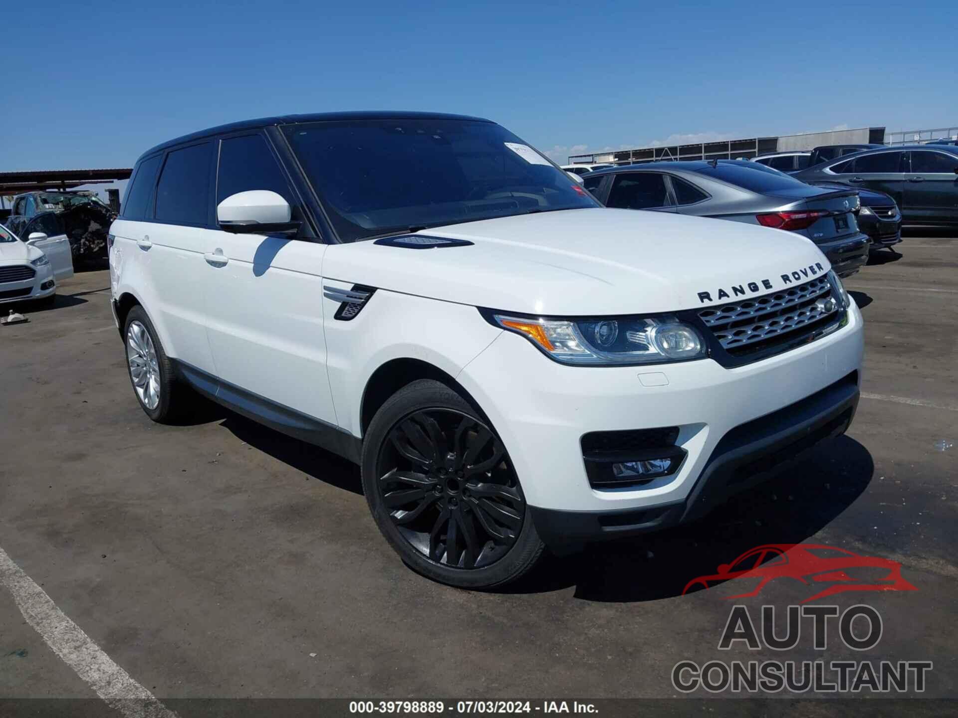 LAND ROVER RANGE ROVER SPORT 2017 - SALWR2FV3HA132649