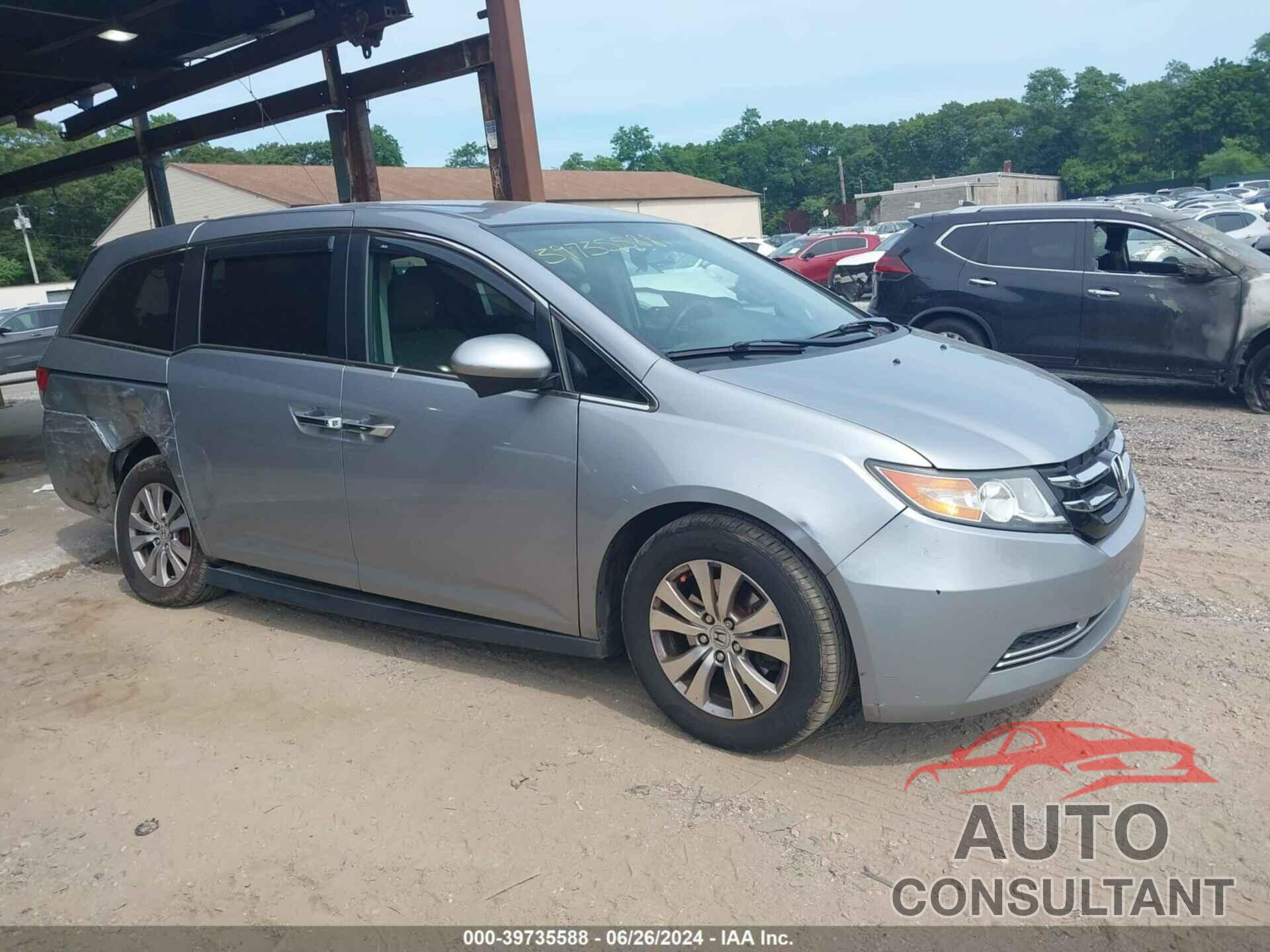 HONDA ODYSSEY 2017 - 5FNRL5H34HB008643