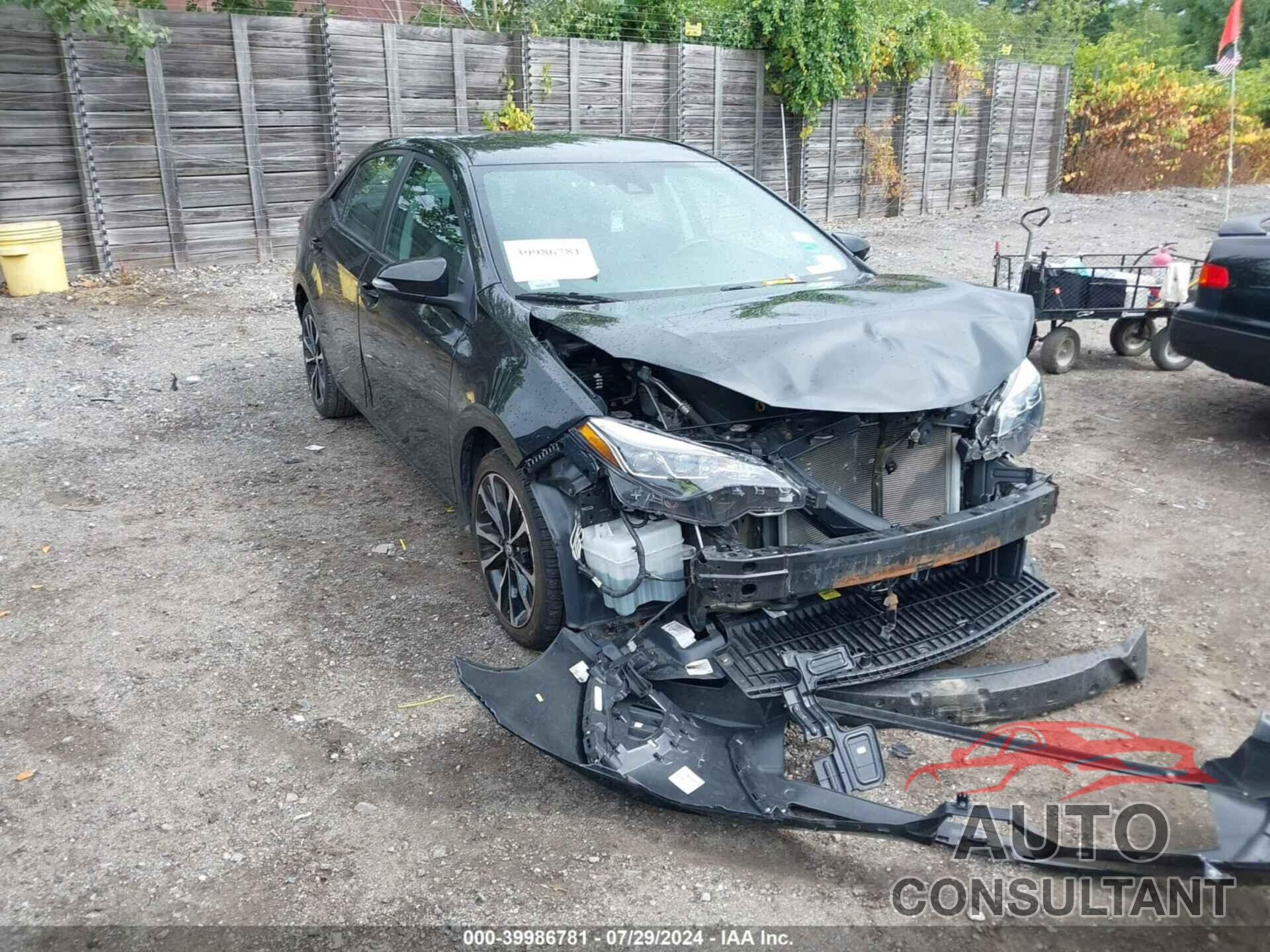 TOYOTA COROLLA 2018 - 2T1BURHE5JC094207