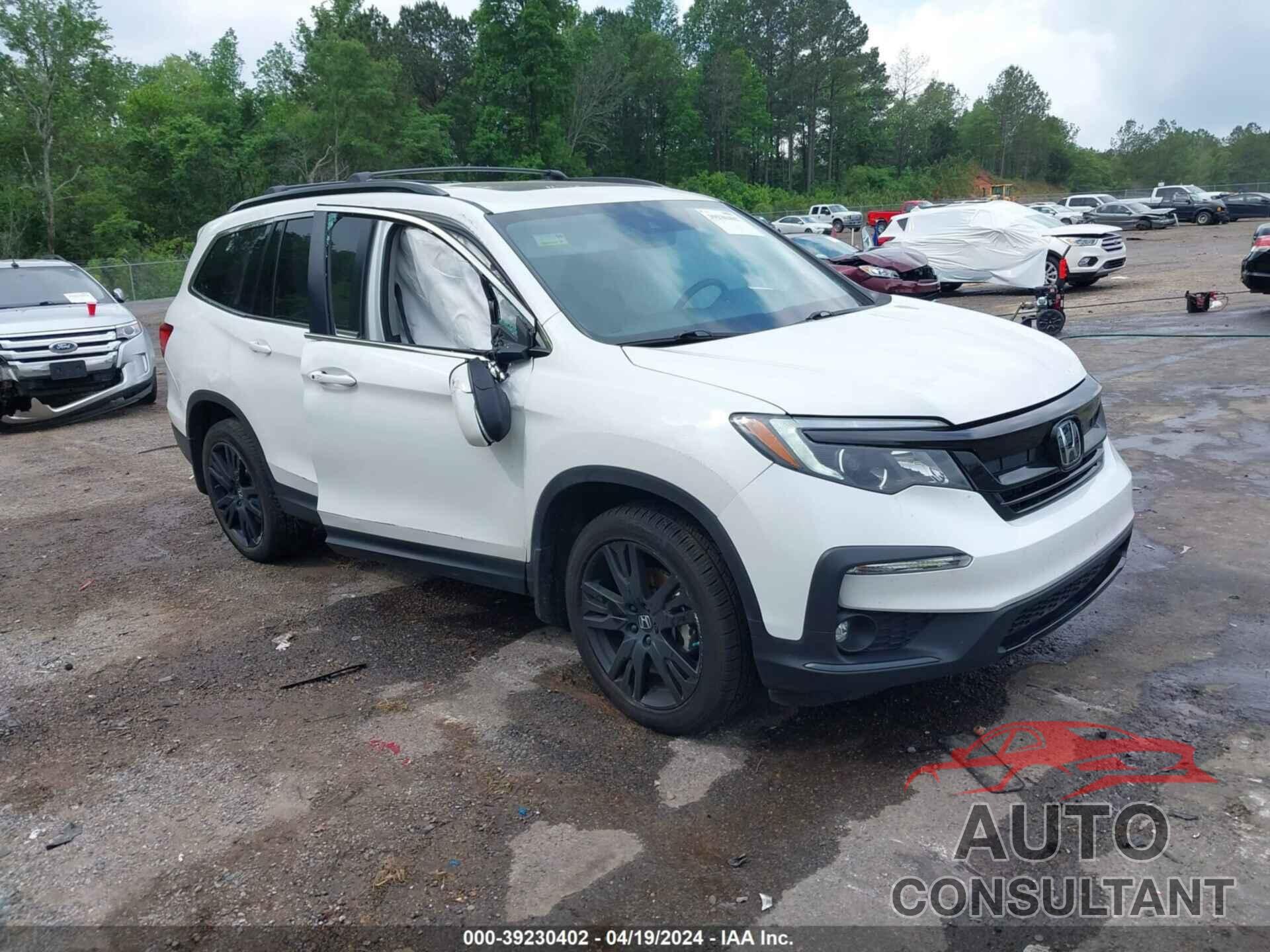 HONDA PILOT 2021 - 5FNYF5H20MB046455