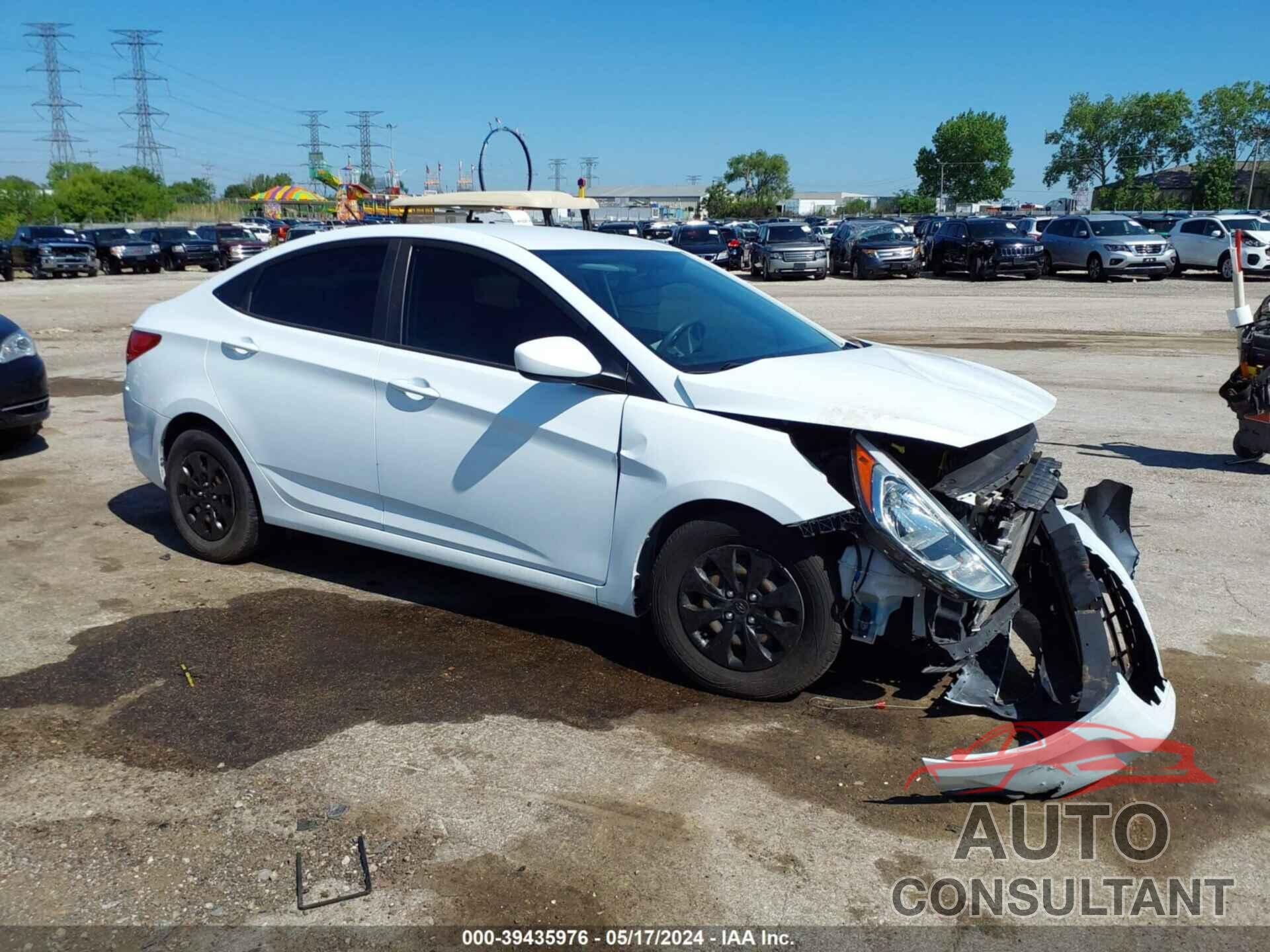 HYUNDAI ACCENT 2017 - KMHCT4AE0HU315564