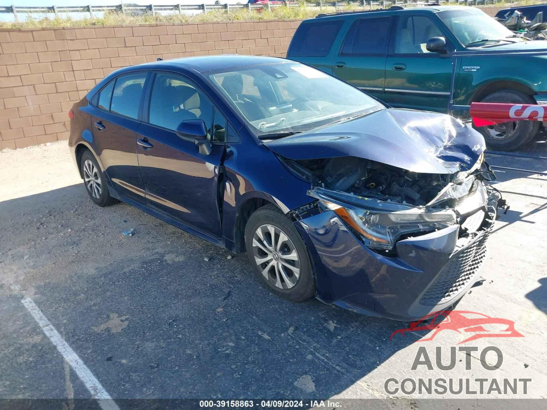 TOYOTA COROLLA 2022 - JTDEAMDE4NJ037764