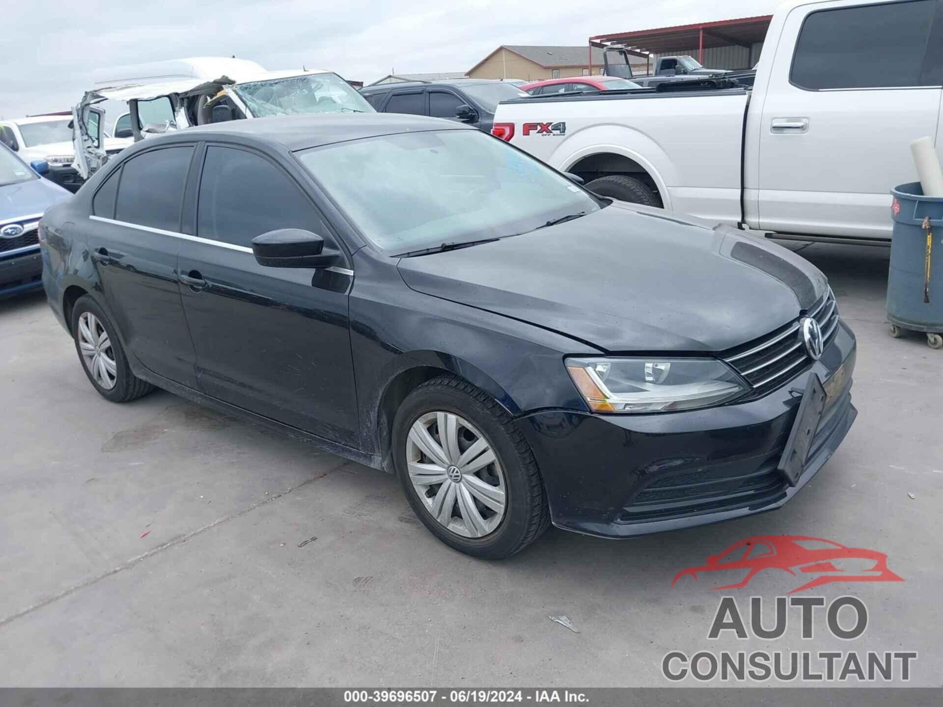 VOLKSWAGEN JETTA 2017 - 3VW2B7AJ2HM381343