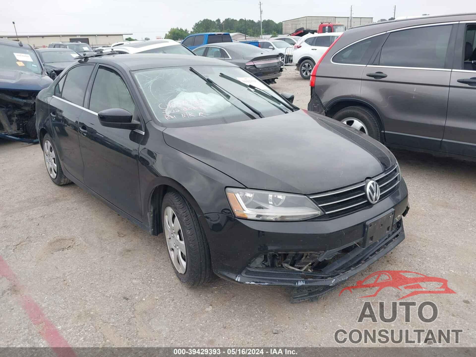 VOLKSWAGEN JETTA 2017 - 3VW2B7AJ3HM399625
