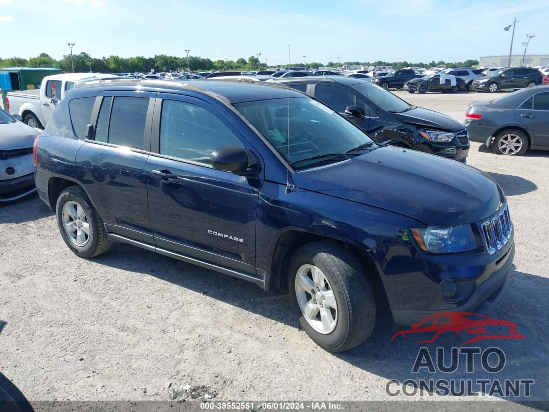 JEEP COMPASS 2017 - 1C4NJCBA5HD130709