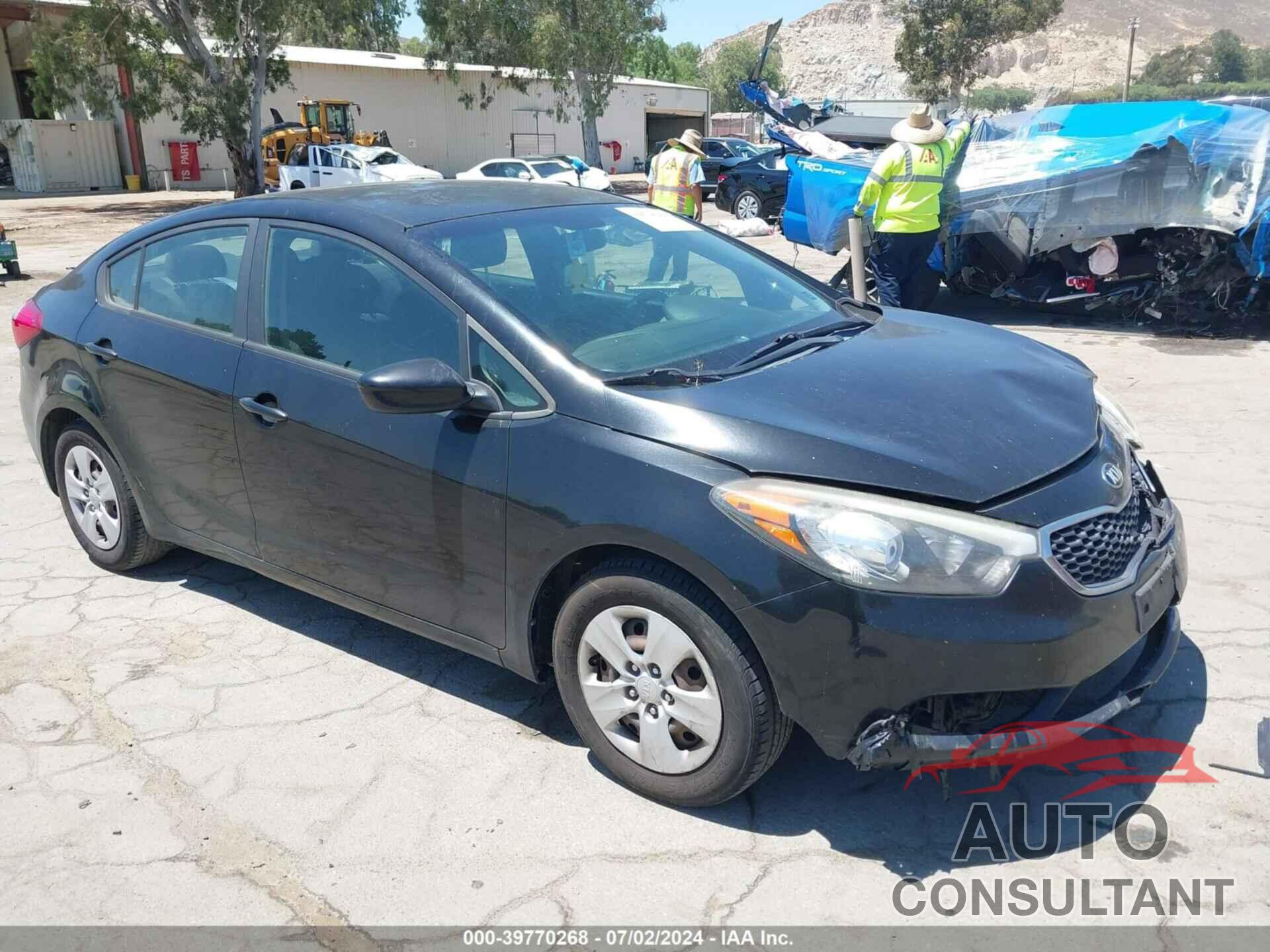 KIA FORTE 2016 - KNAFK4A66G5550649