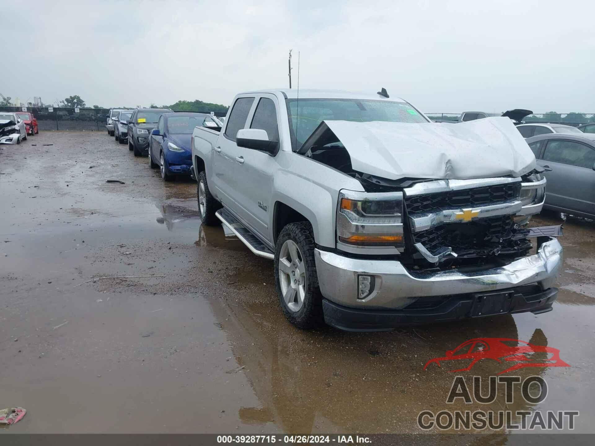 CHEVROLET SILVERADO 2018 - 3GCPCREC6JG579084