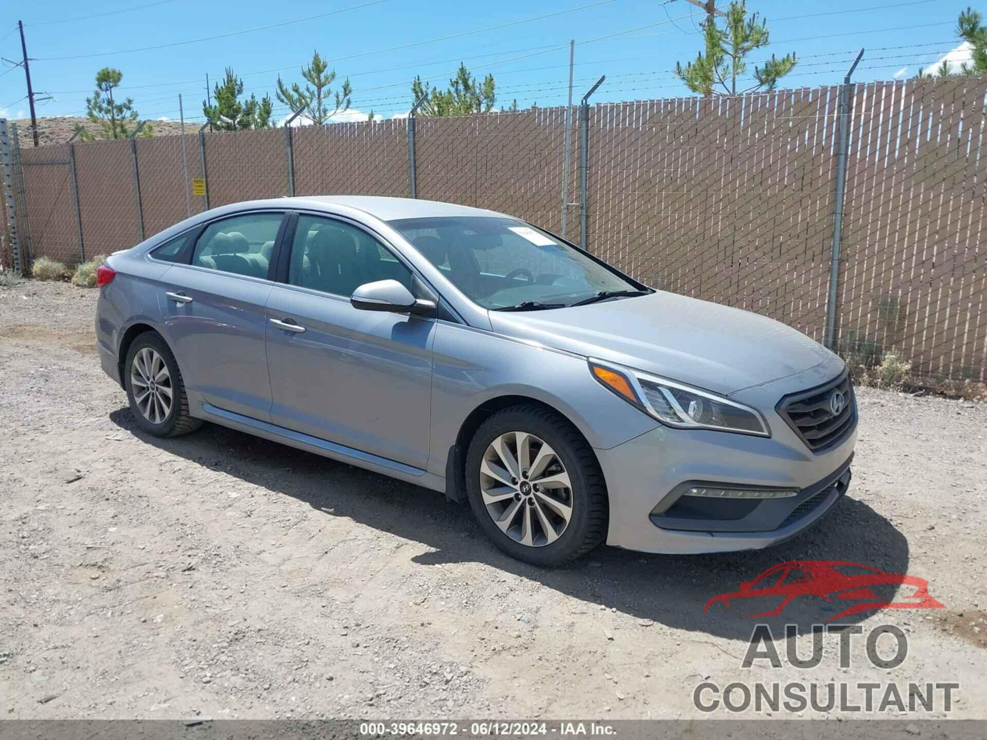 HYUNDAI SONATA 2016 - 5NPE34AF7GH277751