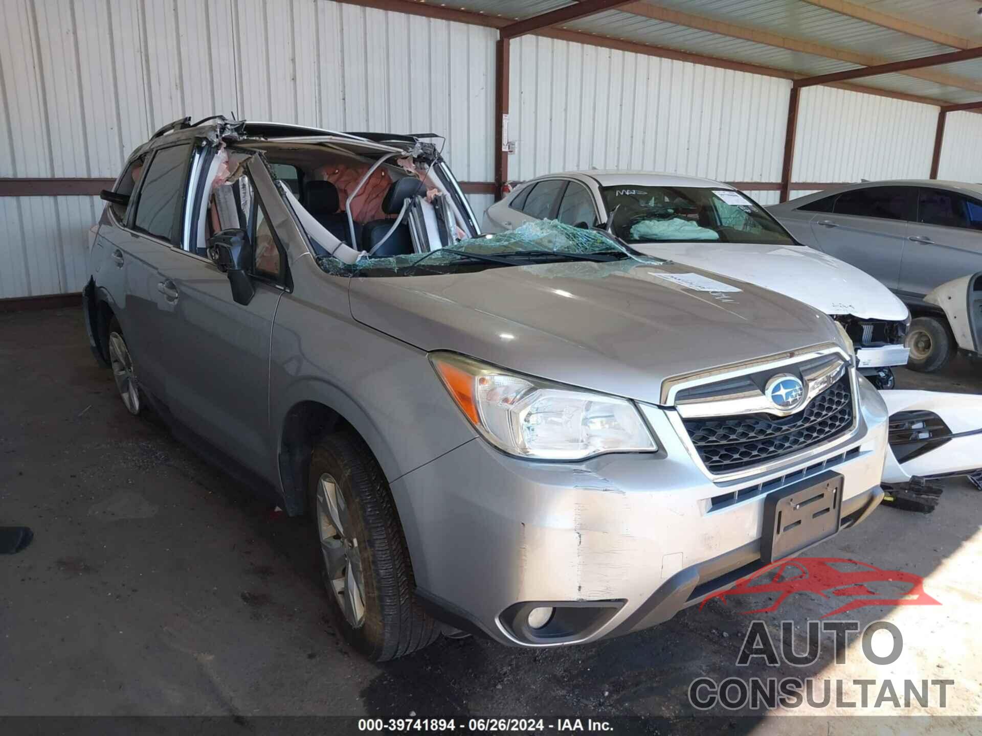 SUBARU FORESTER 2014 - JF2SJAMC5EH548179