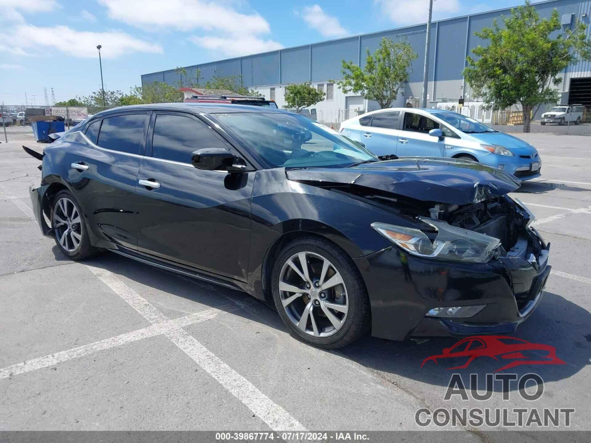 NISSAN MAXIMA 2017 - 1N4AA6APXHC372820