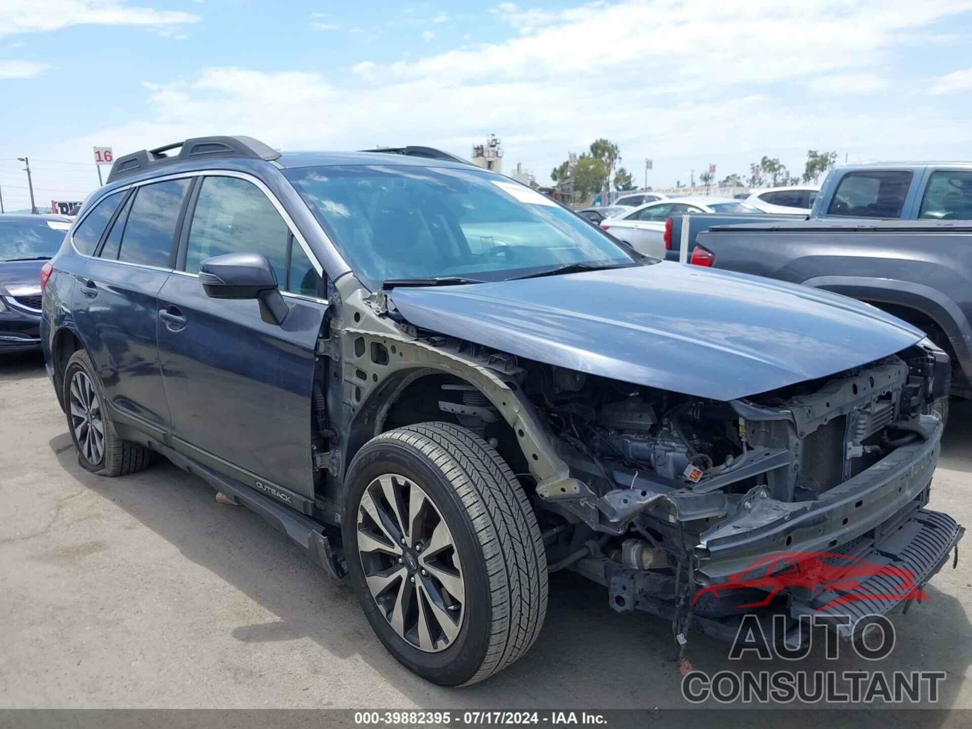 SUBARU OUTBACK 2017 - 4S4BSANC6H3333059