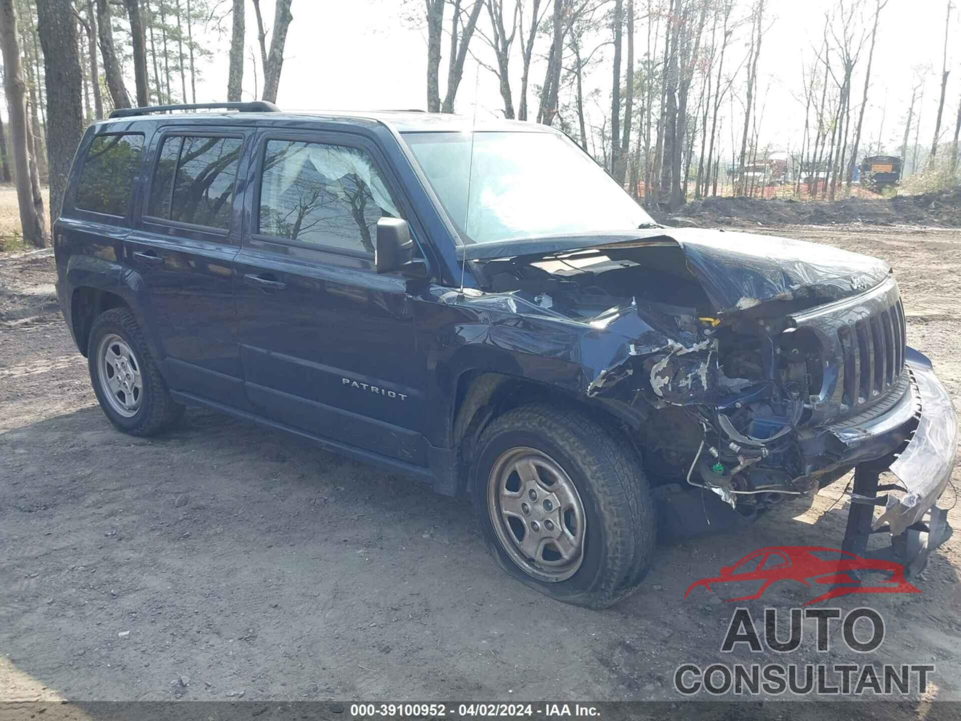 JEEP PATRIOT 2016 - 1C4NJRBB6GD691429