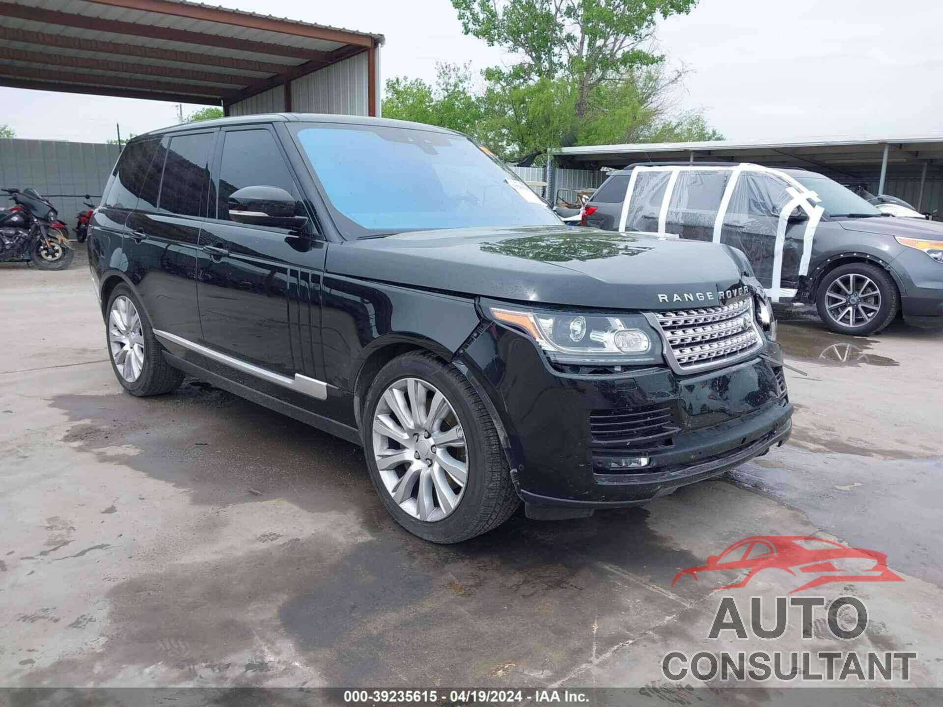 LAND ROVER RANGE ROVER 2017 - SALGS2FE5HA366476