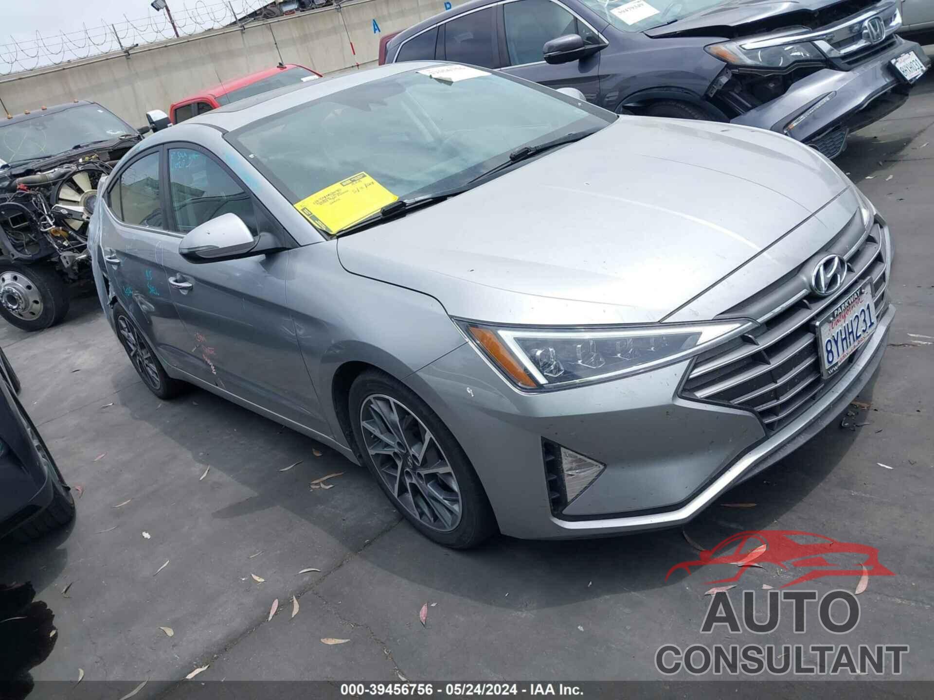 HYUNDAI ELANTRA 2020 - 5NPD84LFXLH626521