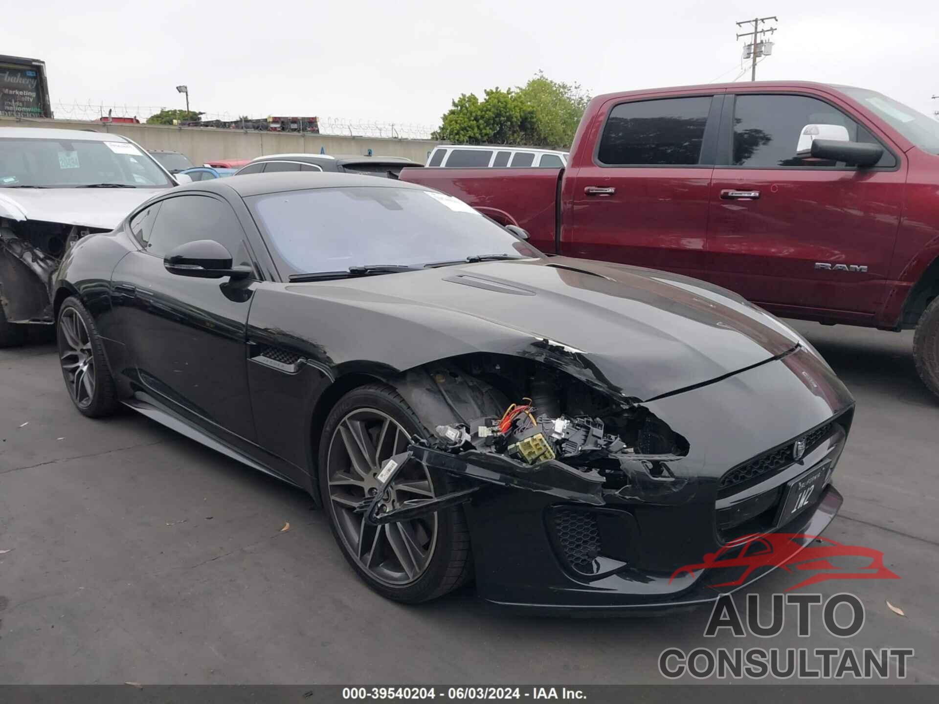 JAGUAR F-TYPE 2018 - SAJDF1FV4JCK49315