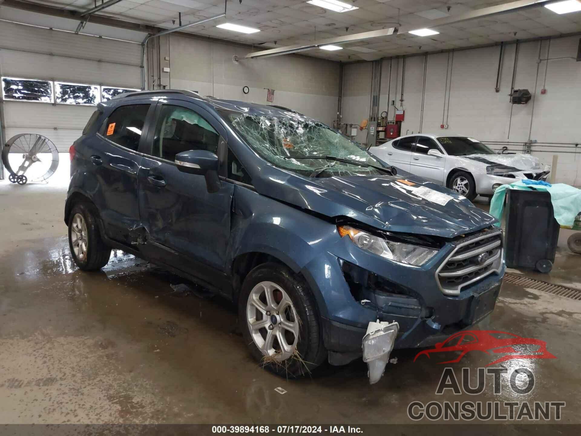 FORD ECOSPORT 2022 - MAJ6S3GL8NC459309