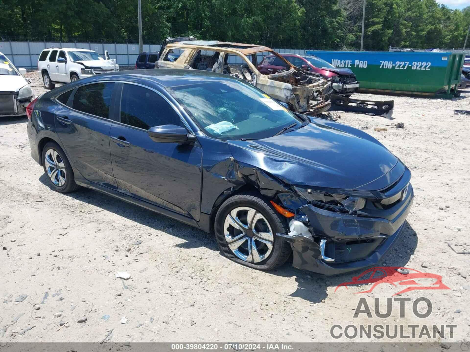 HONDA CIVIC 2020 - 19XFC2F69LE021398