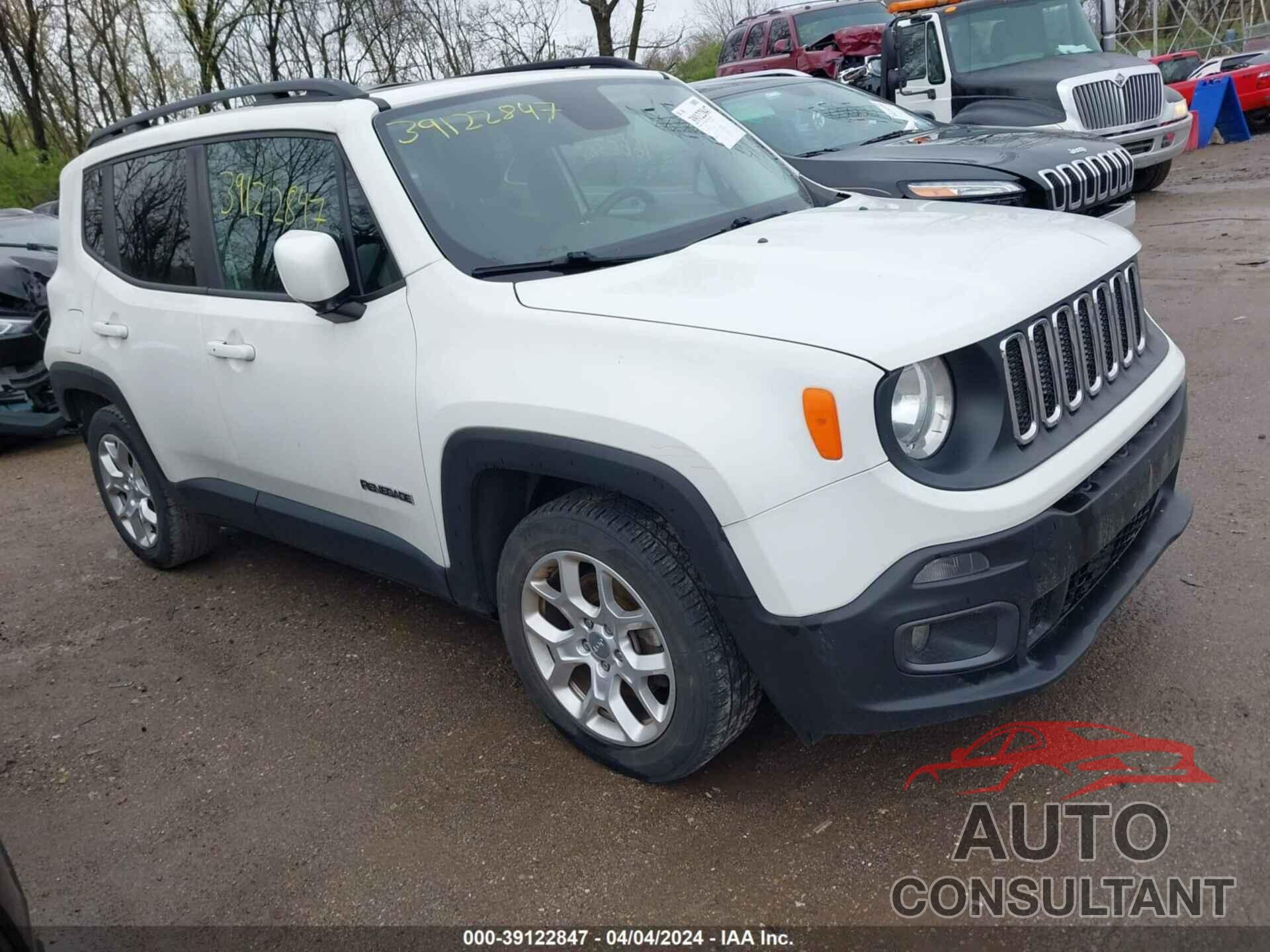 JEEP RENEGADE 2016 - ZACCJABT6GPC54713