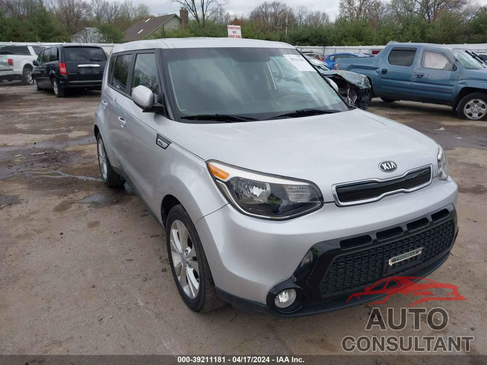 KIA SOUL 2016 - KNDJP3A58G7830755