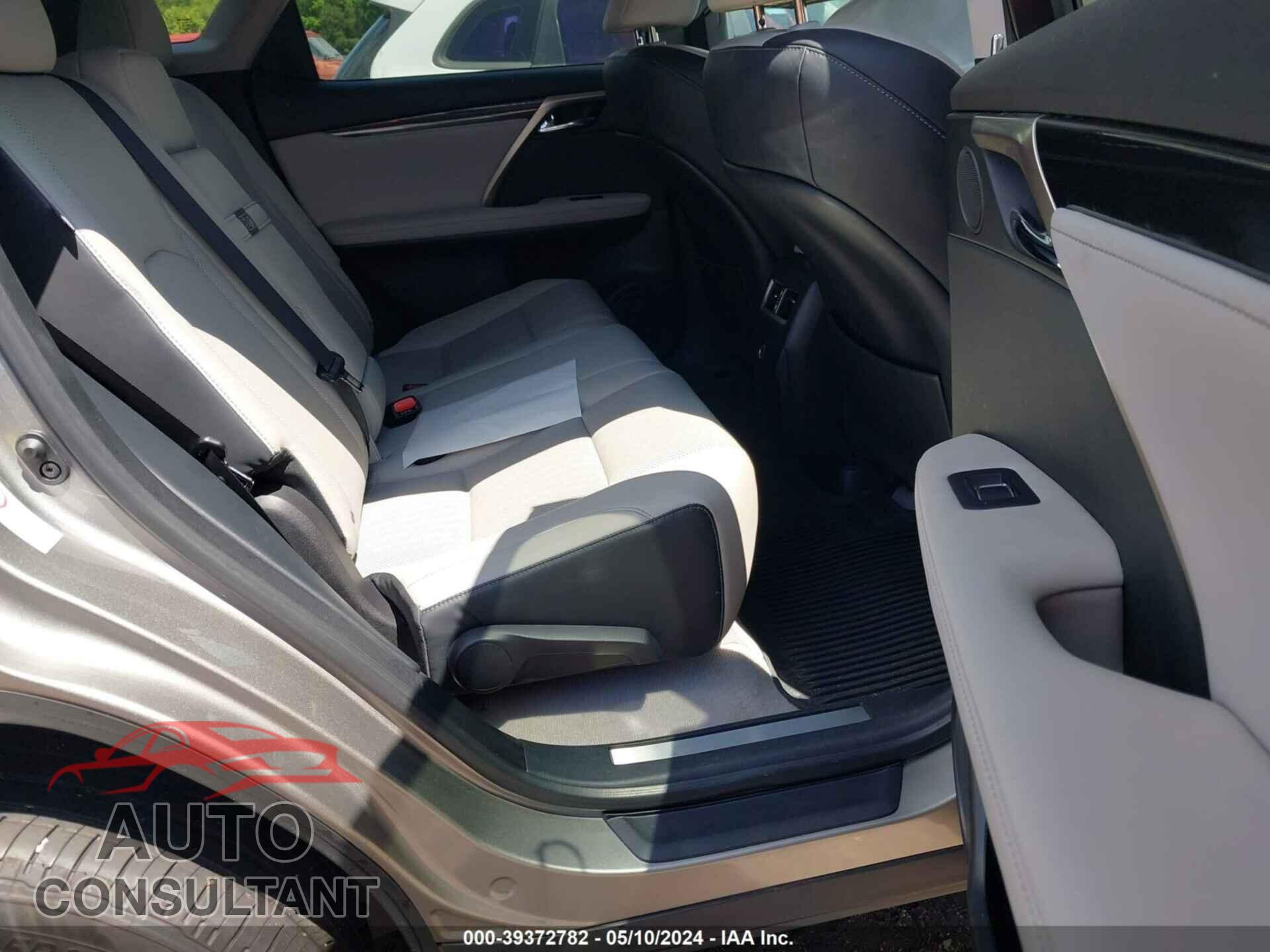 LEXUS RX 2017 - 2T2ZZMCA1HC034583
