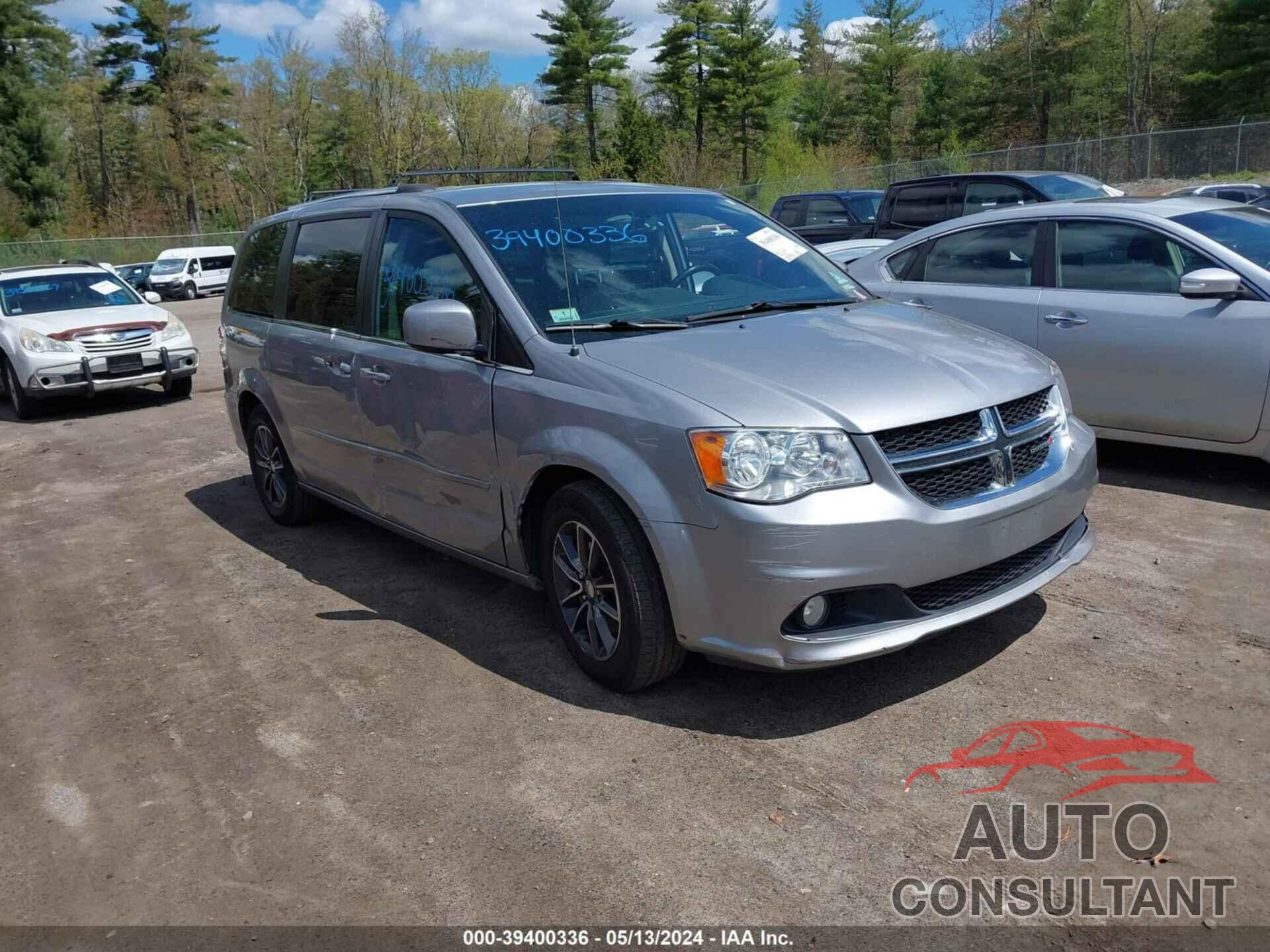 DODGE GRAND CARAVAN 2017 - 2C4RDGCG8HR805842