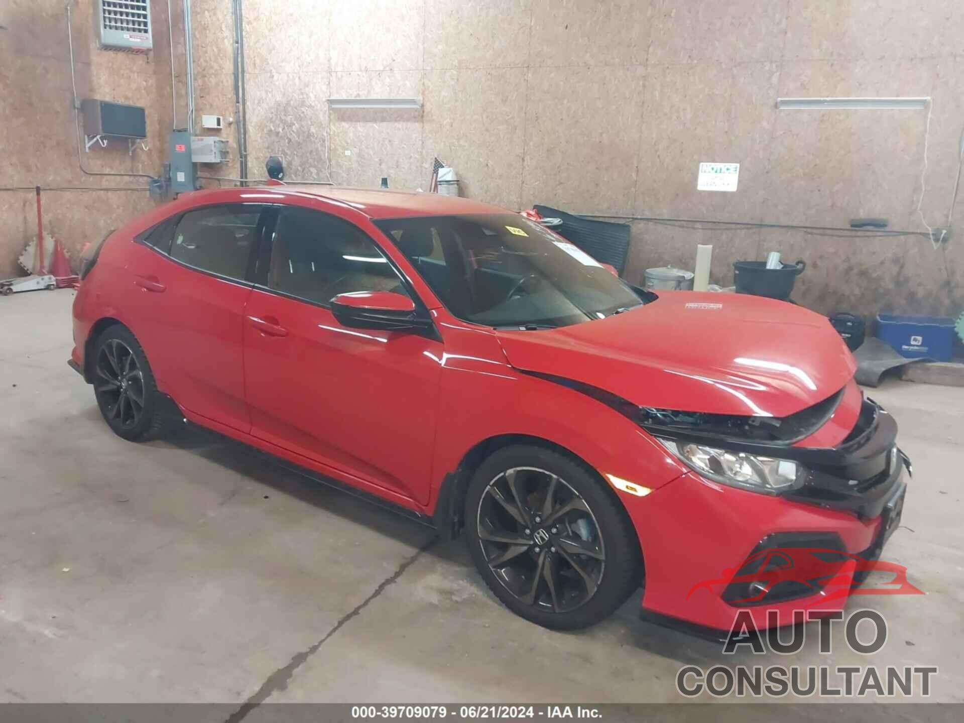 HONDA CIVIC 2019 - SHHFK7H49KU218073