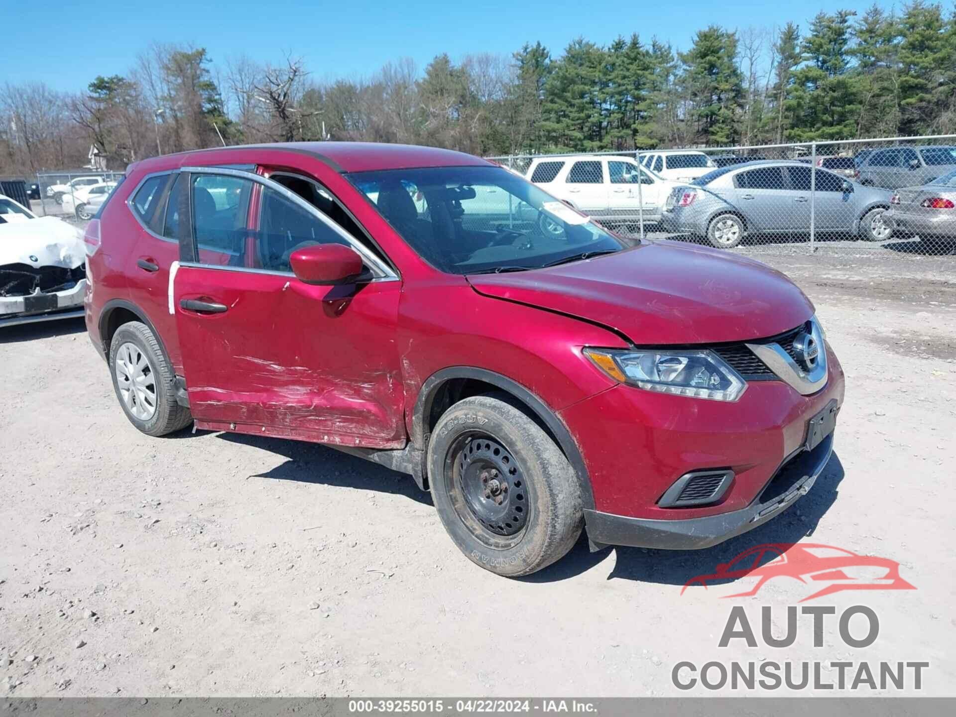 NISSAN ROGUE 2016 - 5N1AT2MV9GC831000