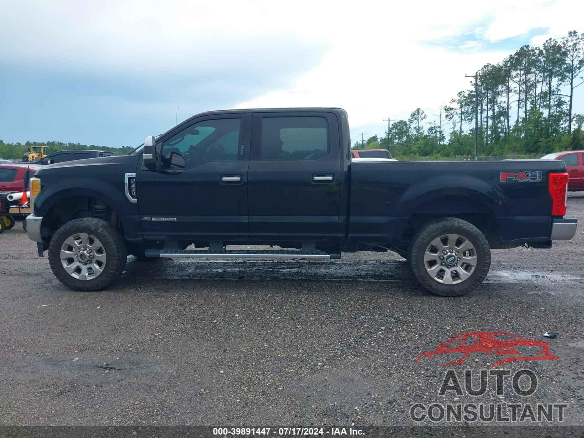 FORD F-250 2017 - 1FT7W2BT6HEF07435