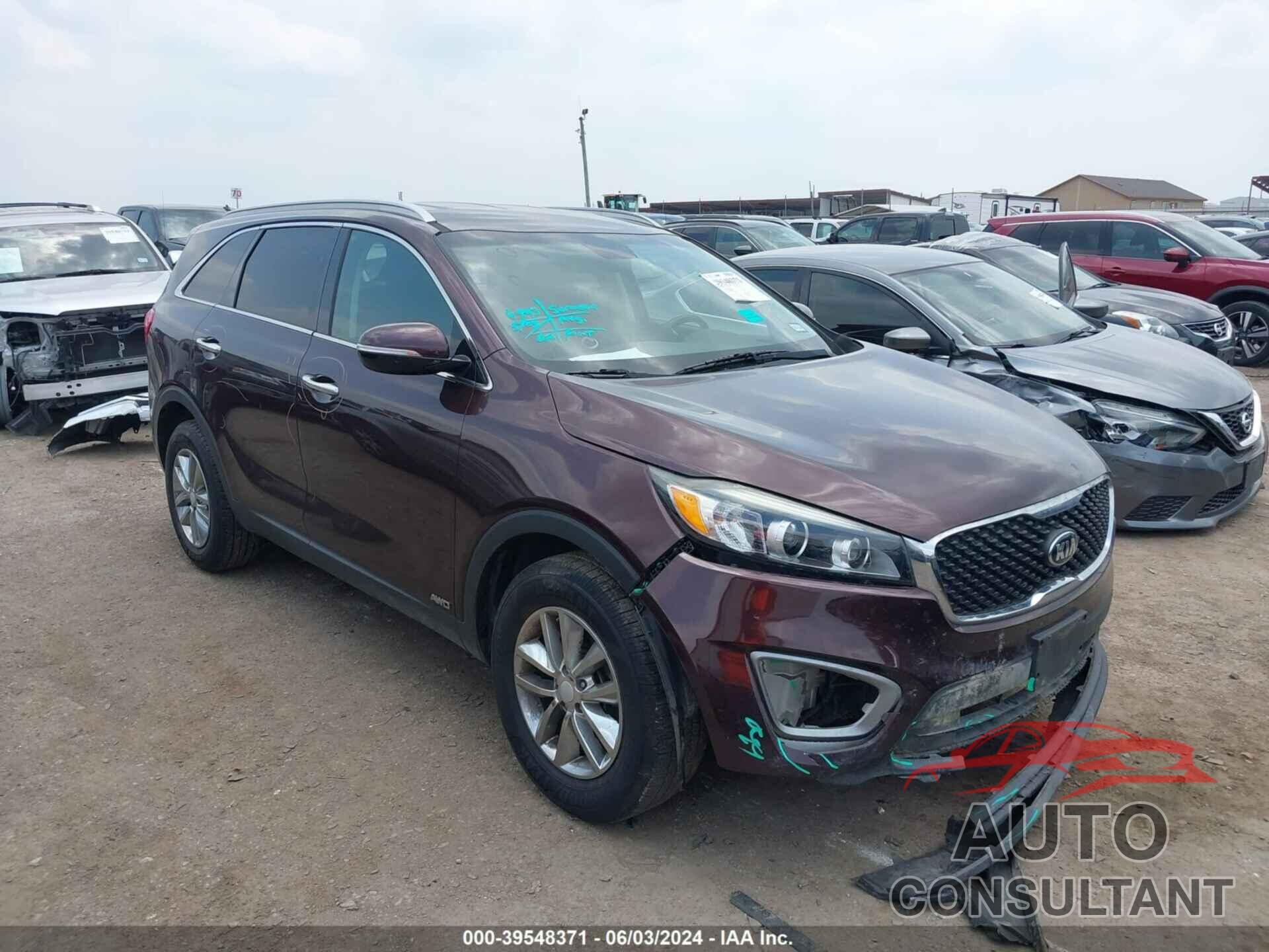 KIA SORENTO 2016 - 5XYPGDA37GG080590