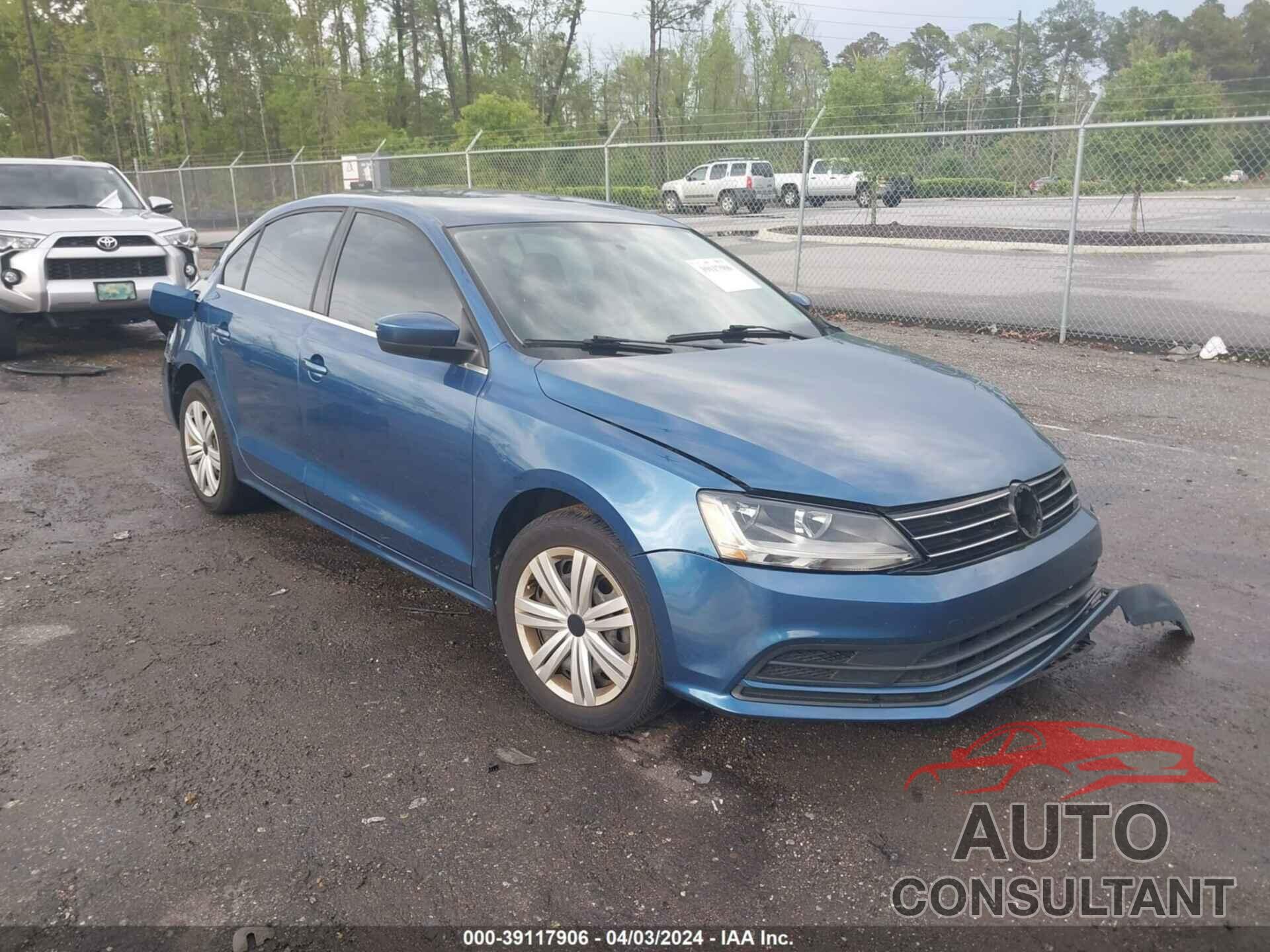 VOLKSWAGEN JETTA 2017 - 3VW2B7AJ7HM387414