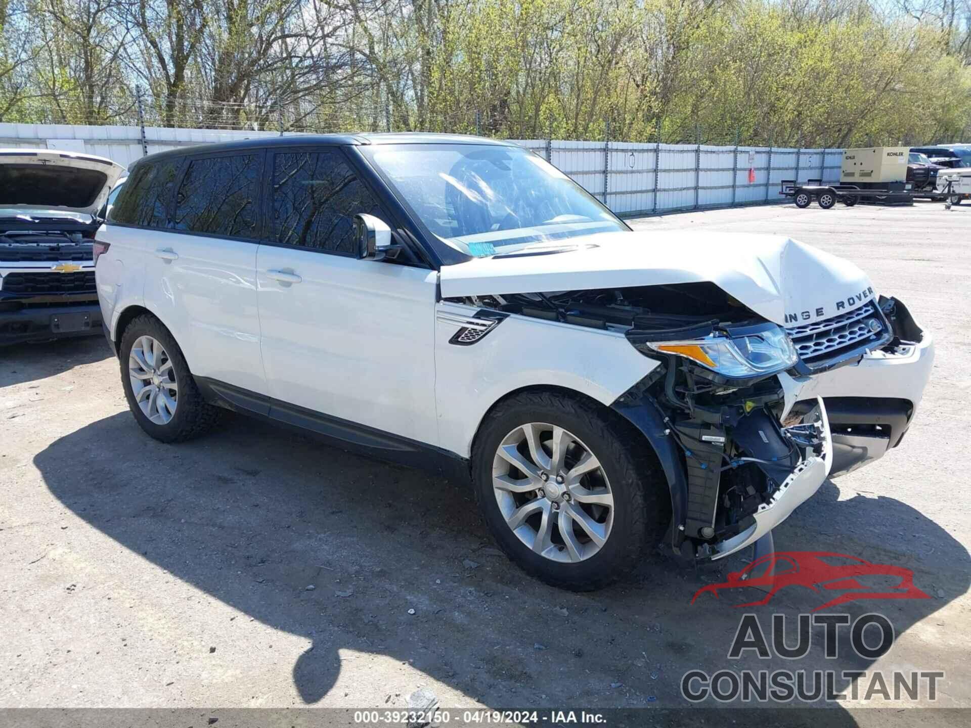 LAND ROVER RANGE ROVER SPORT 2016 - SALWR2PF0GA657836