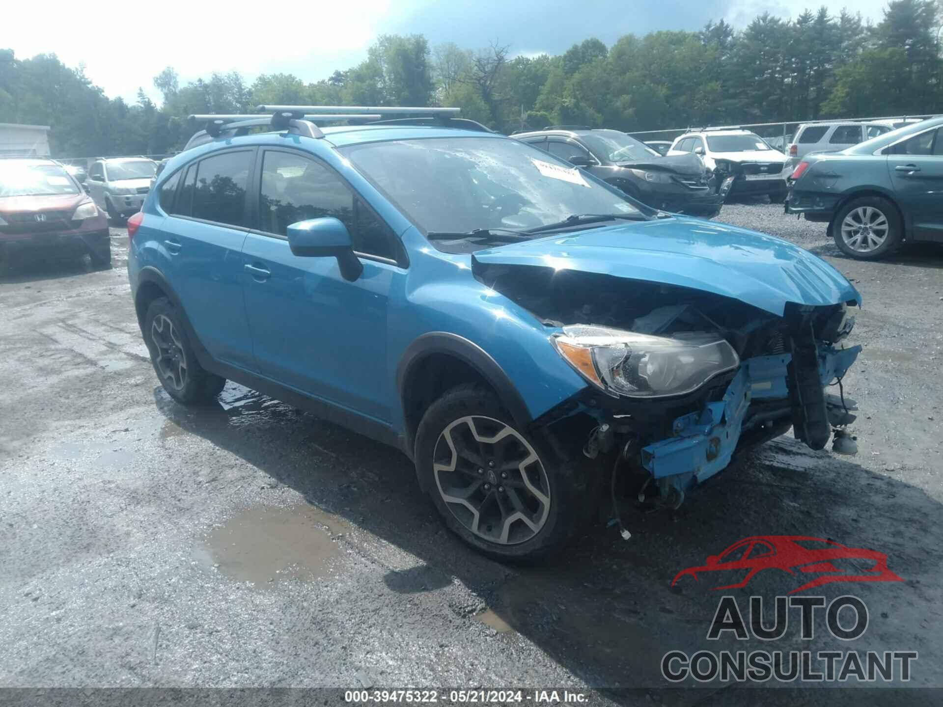 SUBARU CROSSTREK 2016 - JF2GPABC1G8209297