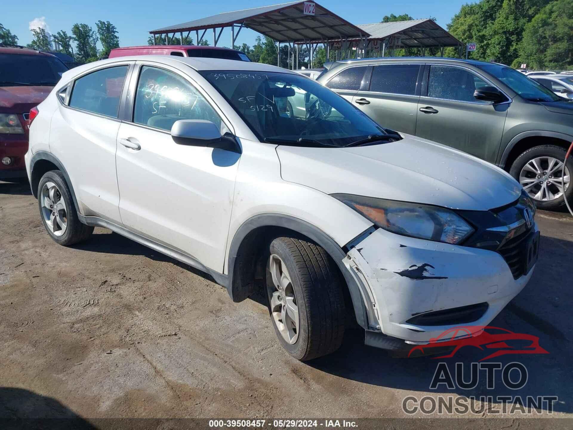 HONDA HR-V 2016 - 3CZRU6H31GM702889
