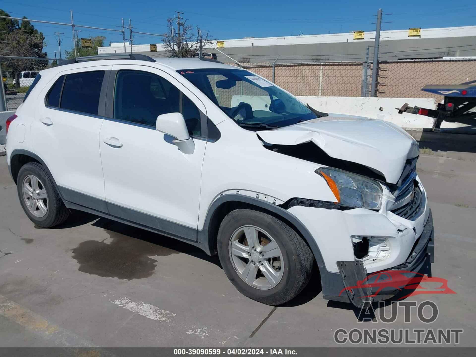 CHEVROLET TRAX 2016 - 3GNCJLSB9GL235561