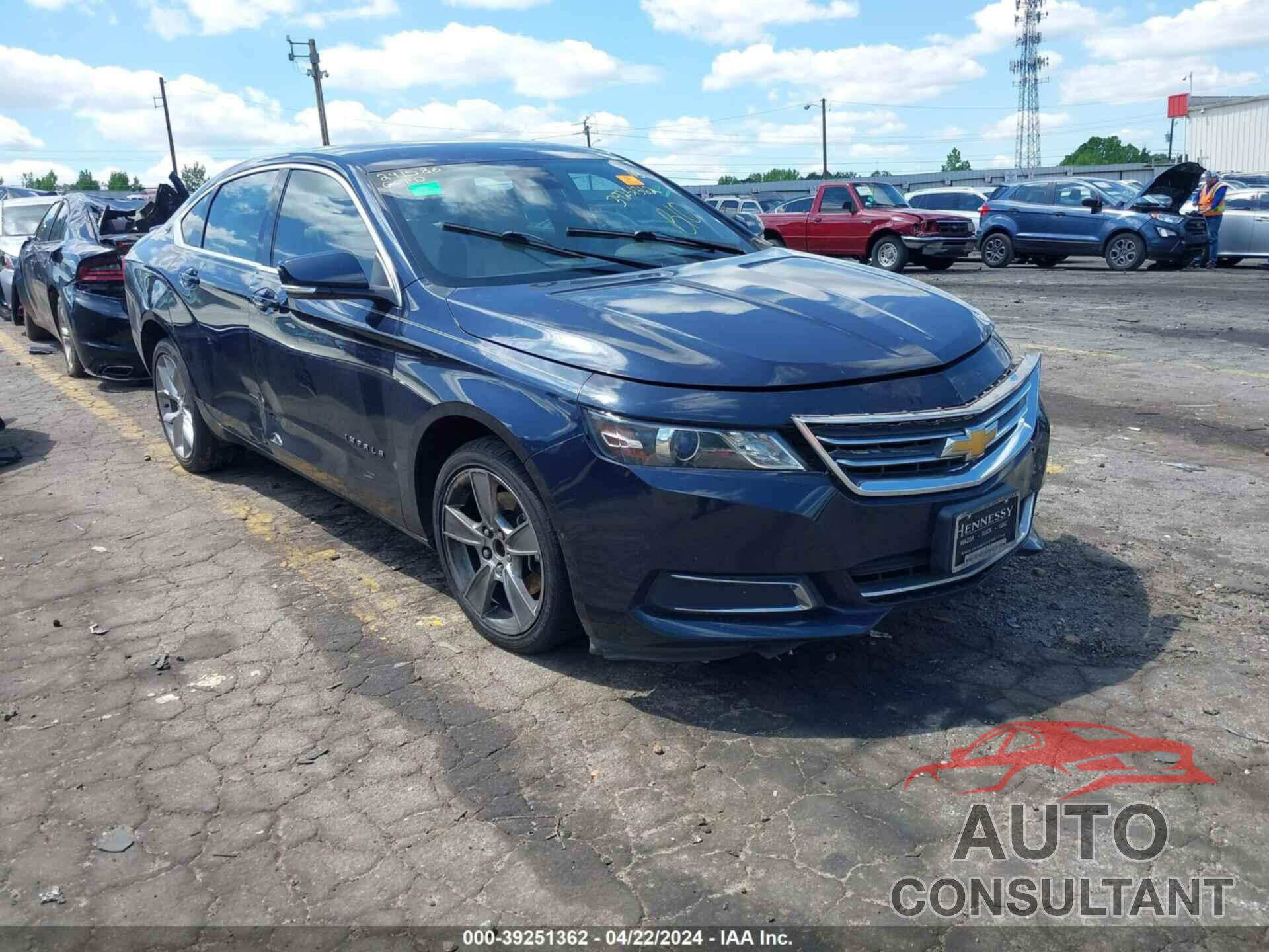 CHEVROLET IMPALA 2017 - 2G1105S31H9192628