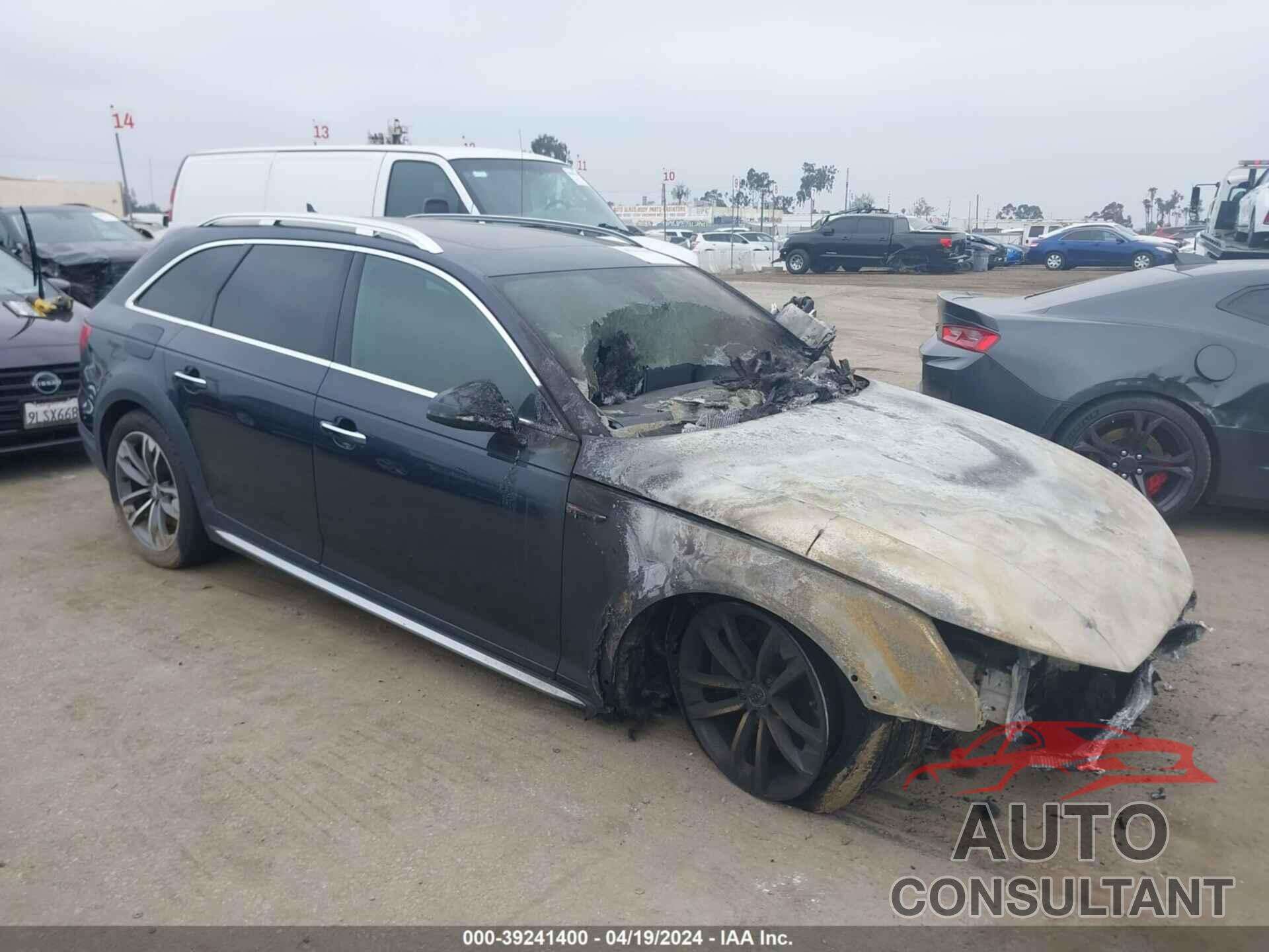 AUDI A4 ALLROAD 2017 - WA18NAF47HA123511