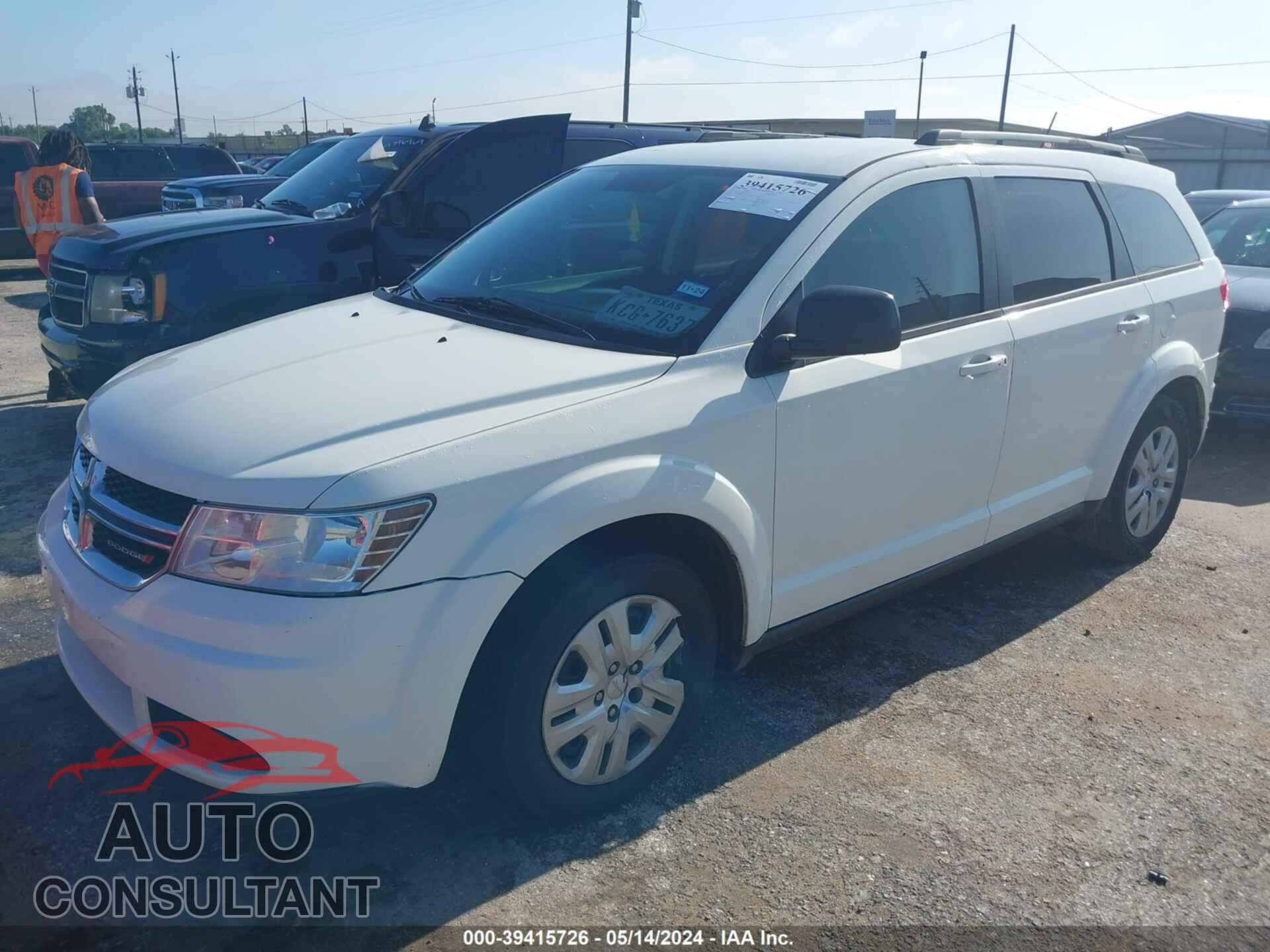 DODGE JOURNEY 2017 - 3C4PDCAB0HT577131