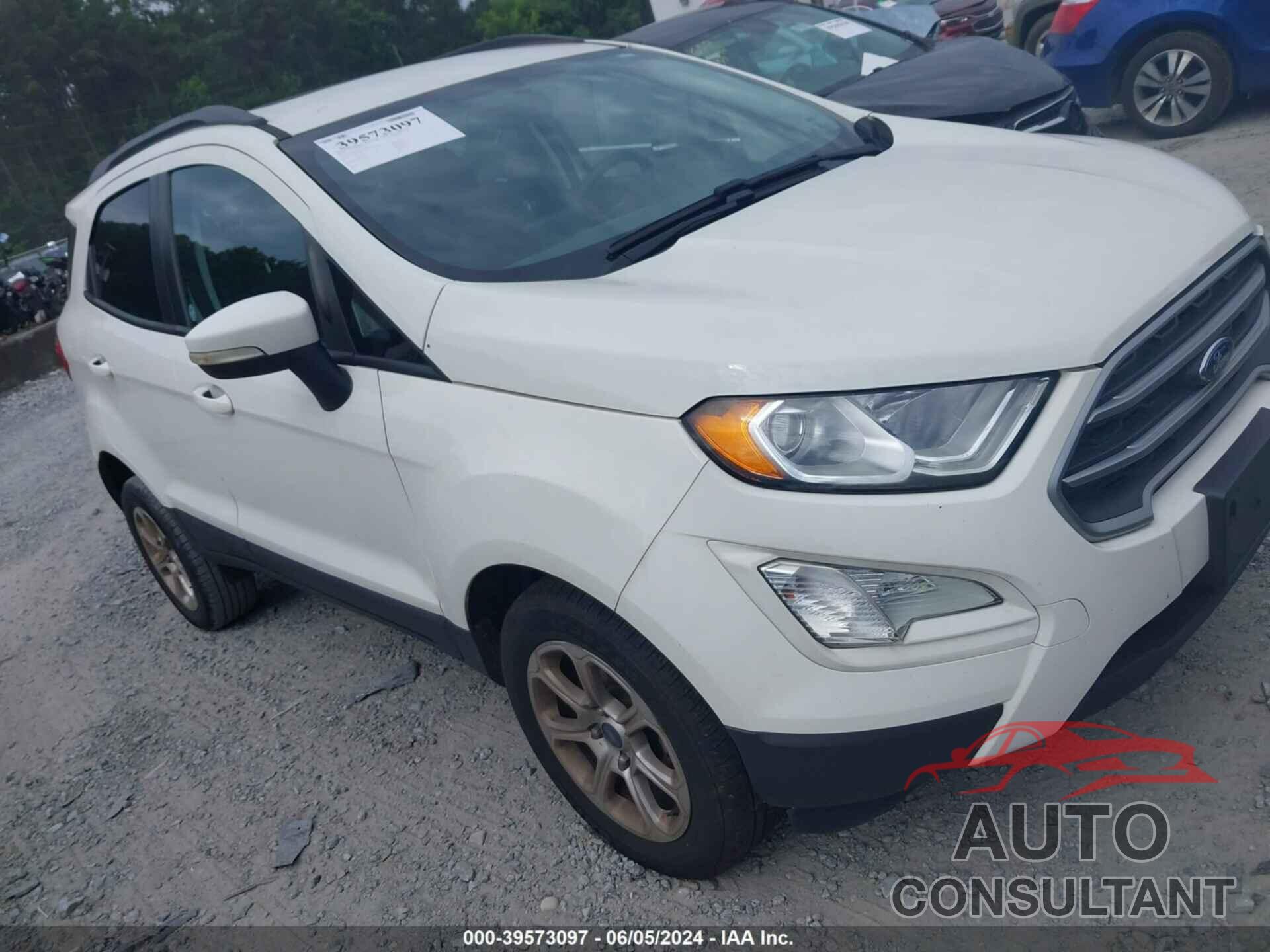 FORD ECOSPORT 2018 - MAJ6P1UL6JC213945