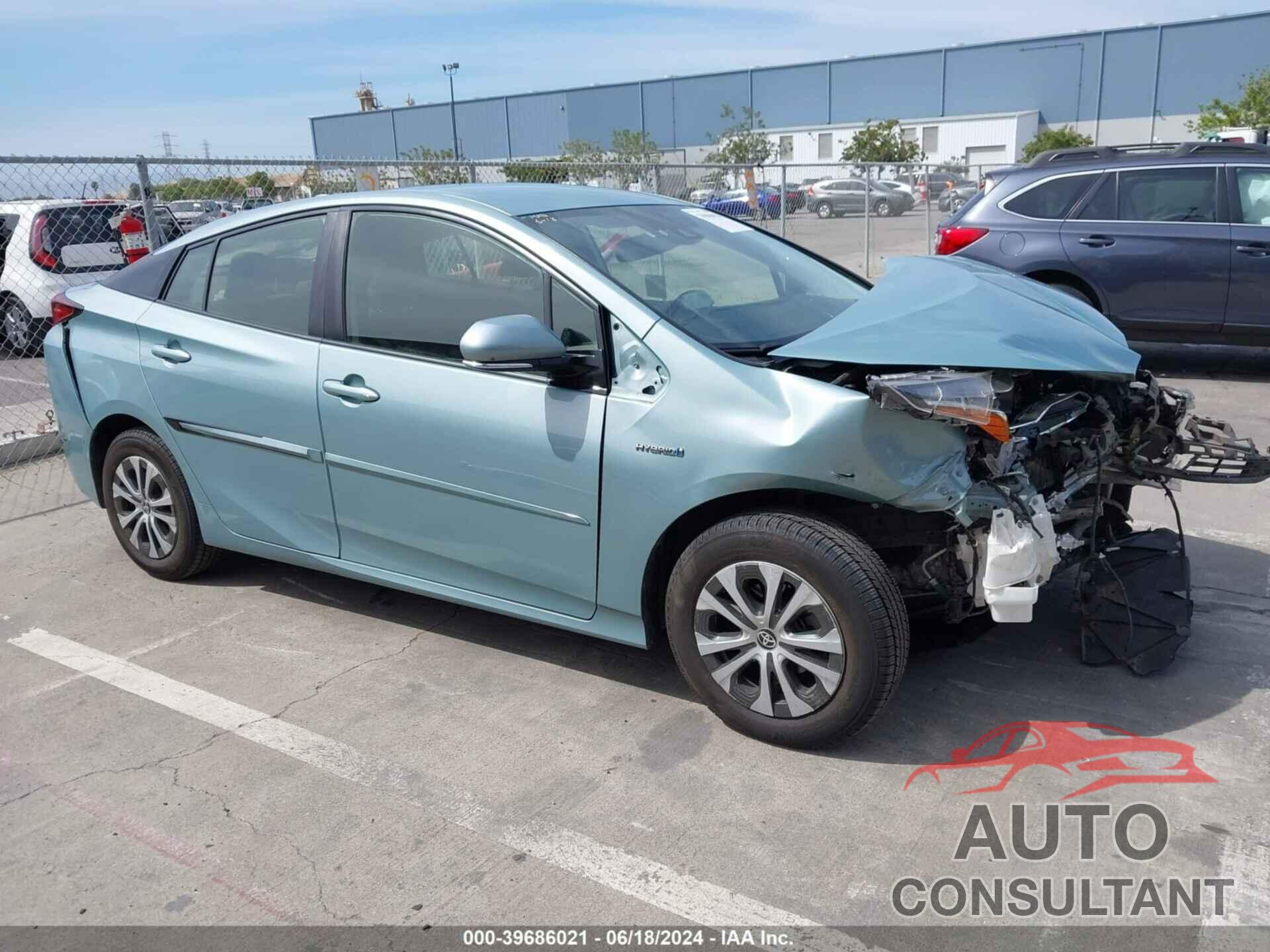 TOYOTA PRIUS 2019 - JTDL9RFU8K3000802