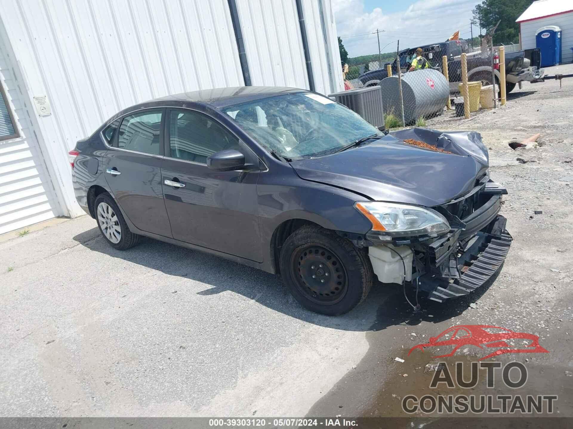 NISSAN SENTRA 2013 - 3N1AB7AP1DL798622